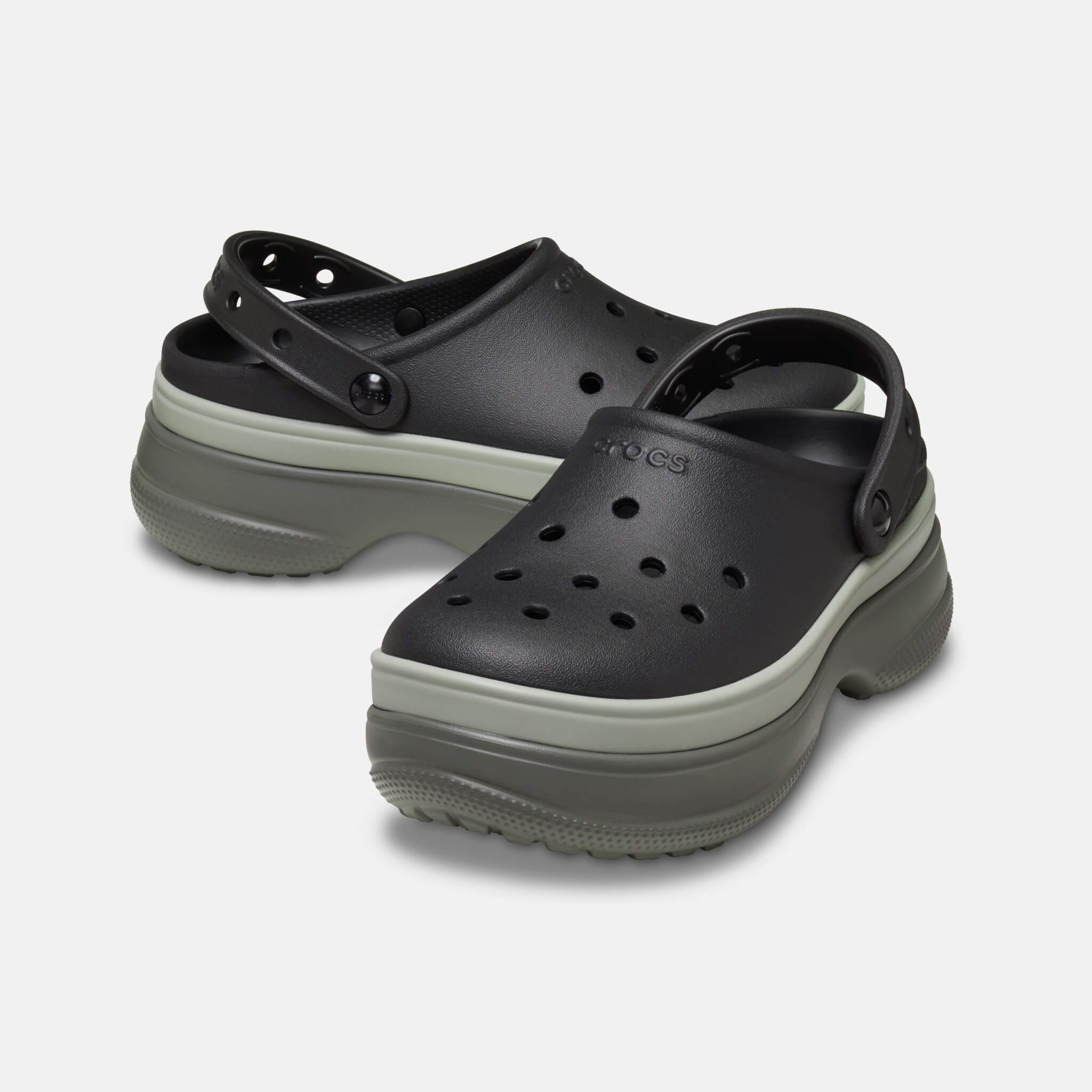 Crocs Classic Stacked Clog Black