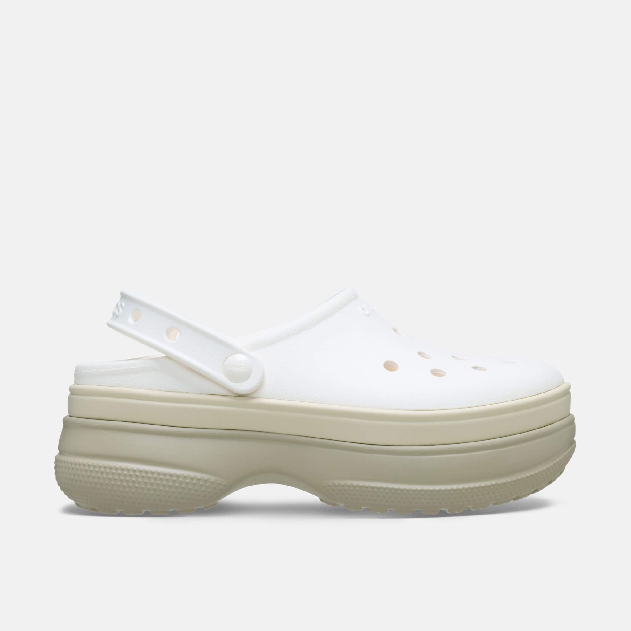 Crocs Classic Stacked Clog Chalk
