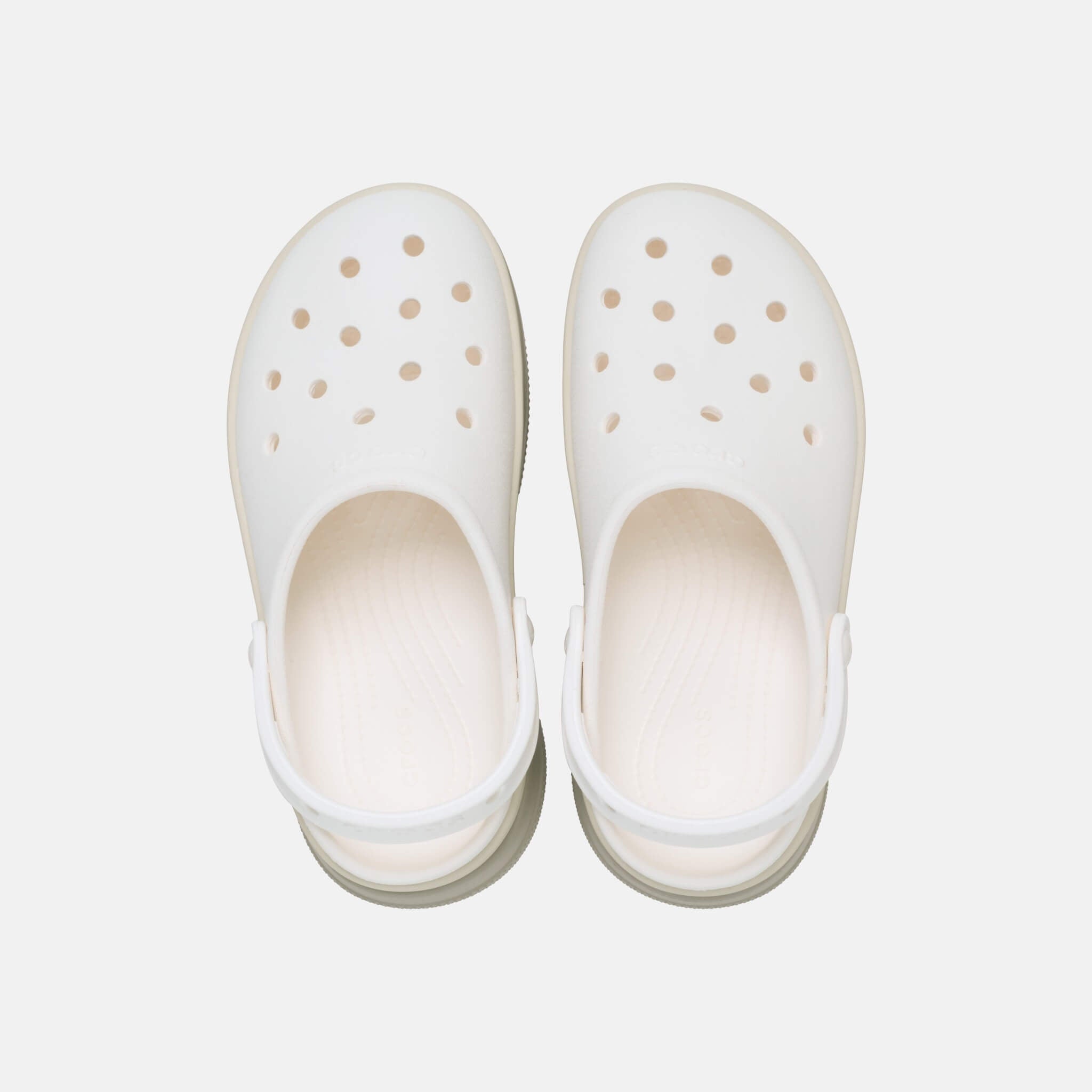 Crocs Classic Stacked Clog Chalk
