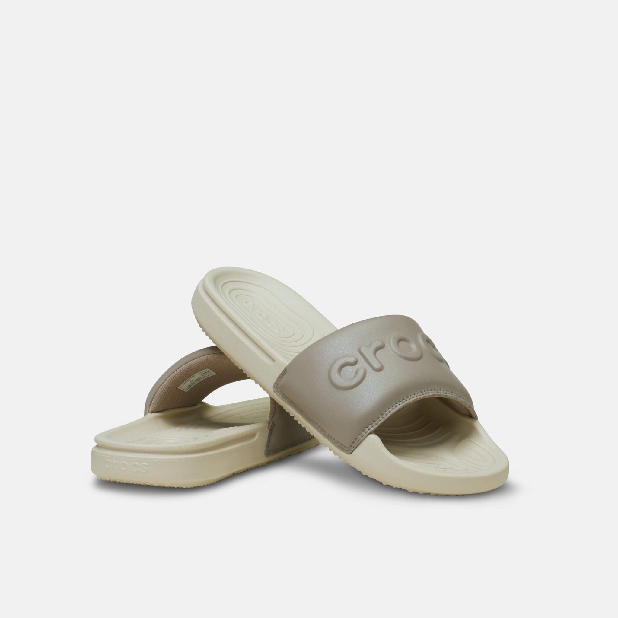 Crocs All Day Slide Bone/Taupe