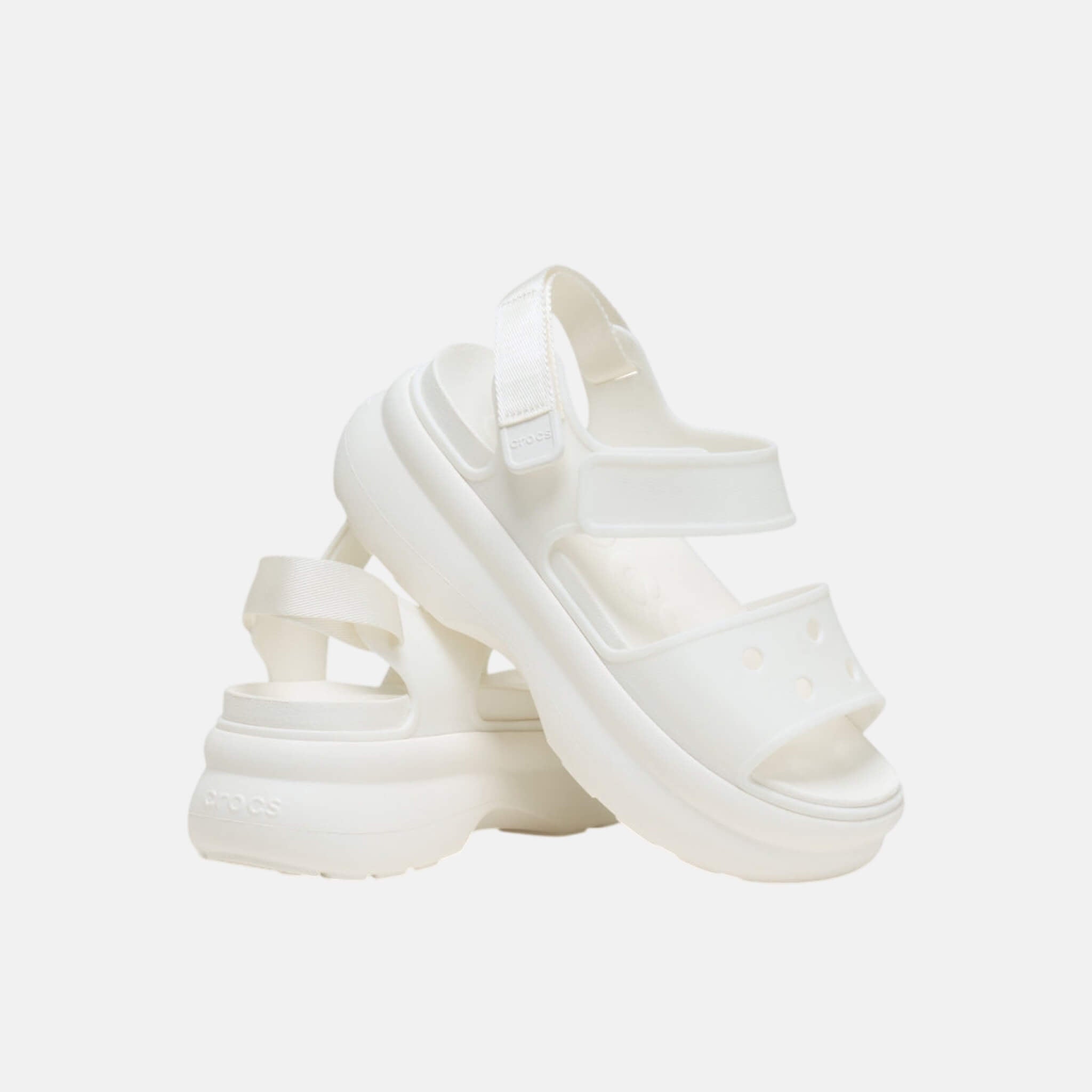Crocs Soho Y Strap Sandal Chalk