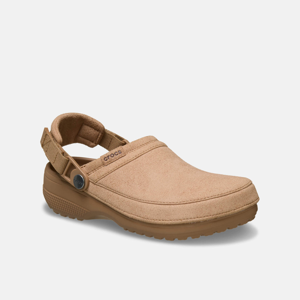 Crocs Classic Crafted Vegan Suede Clog Milk Chocolate