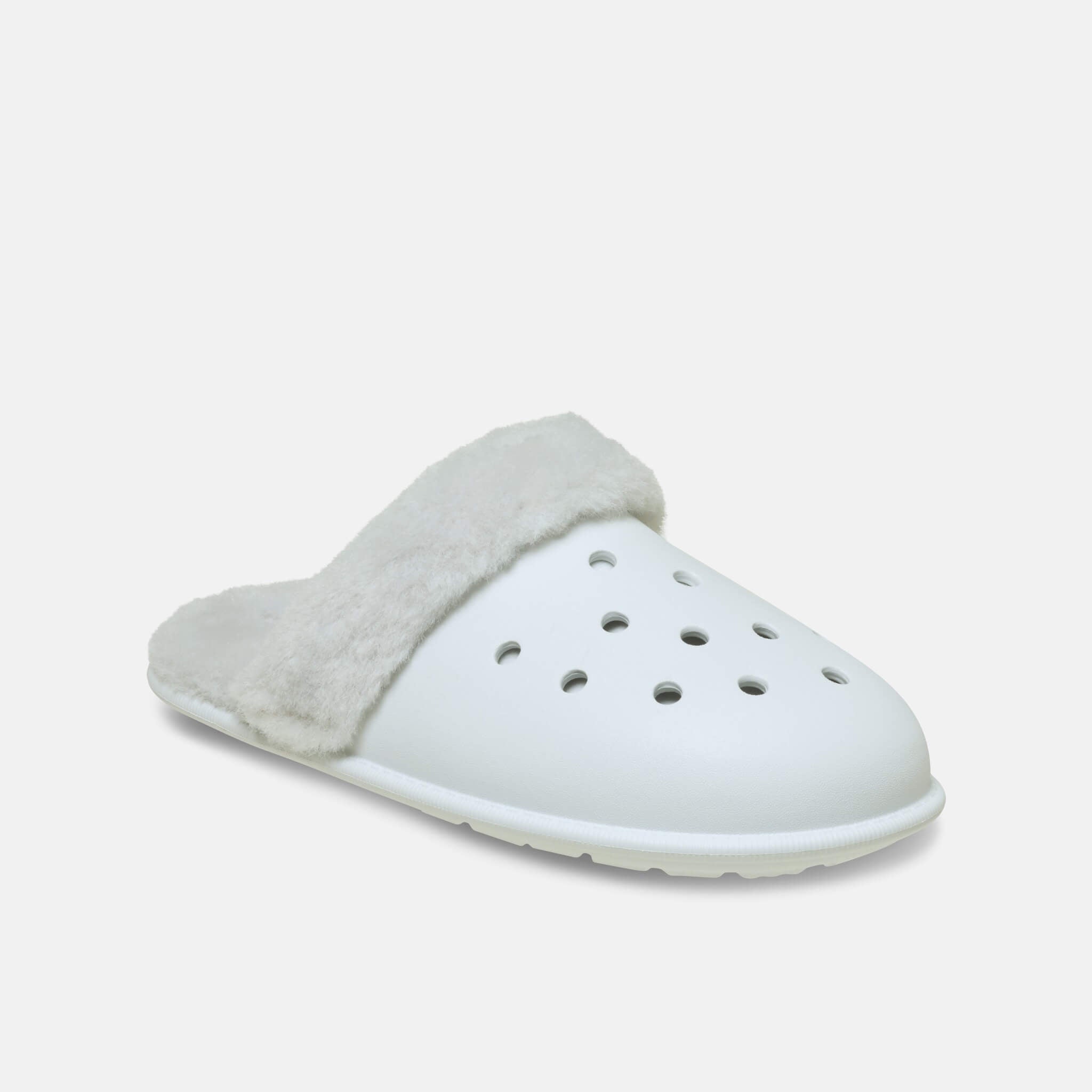 Crocs Classic Fuzz Scuff Moonlight