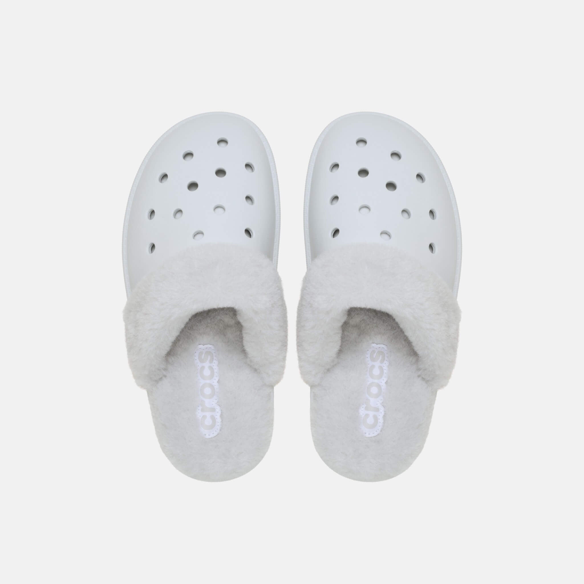 Crocs Classic Fuzz Scuff Moonlight