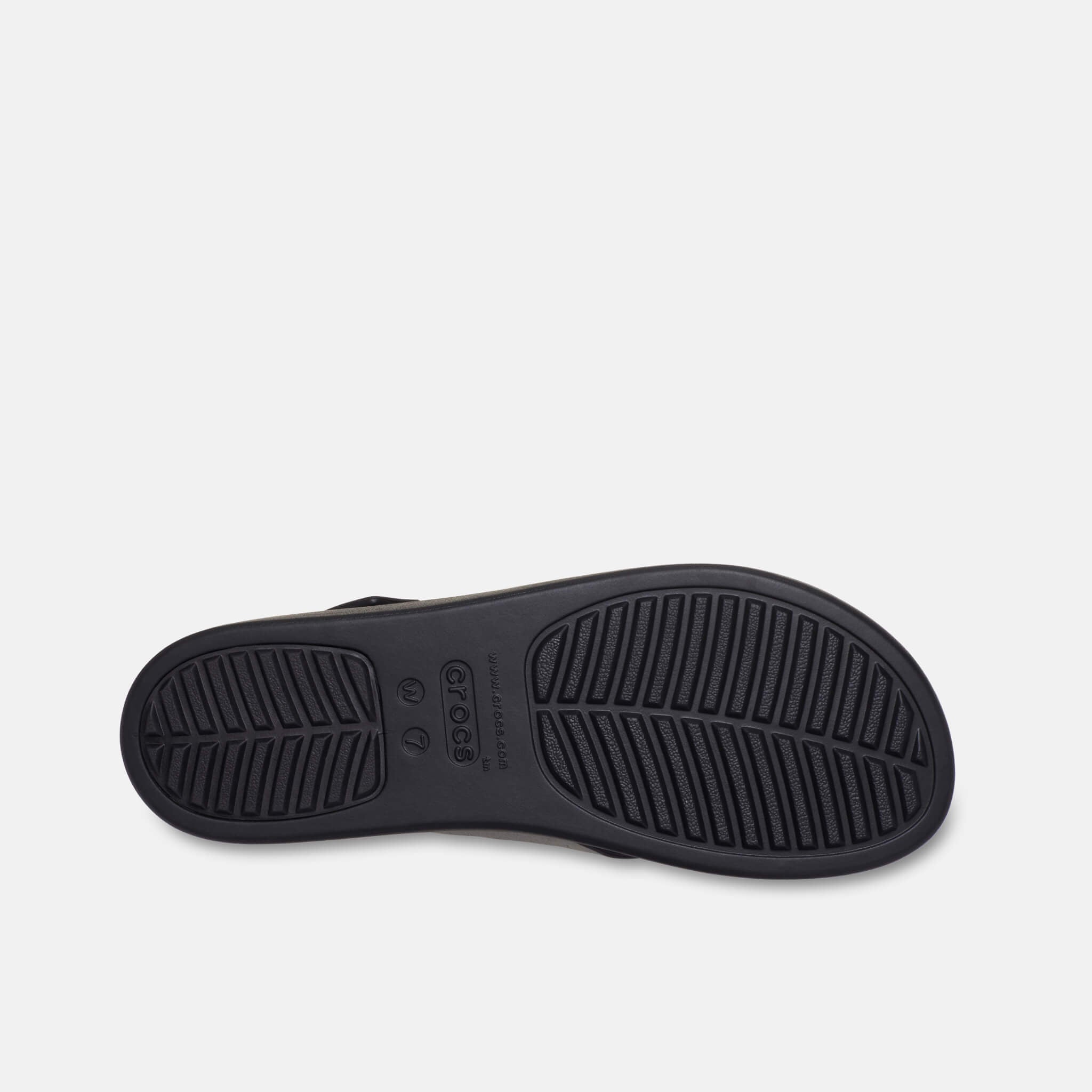 Crocs Brooklyn 4U Cross Strap Sandal Black