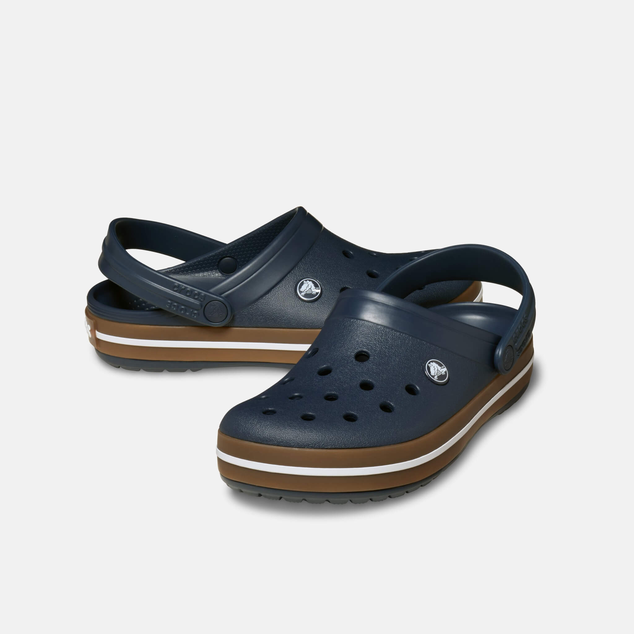 Crocs Crocband Gum Clog Navy