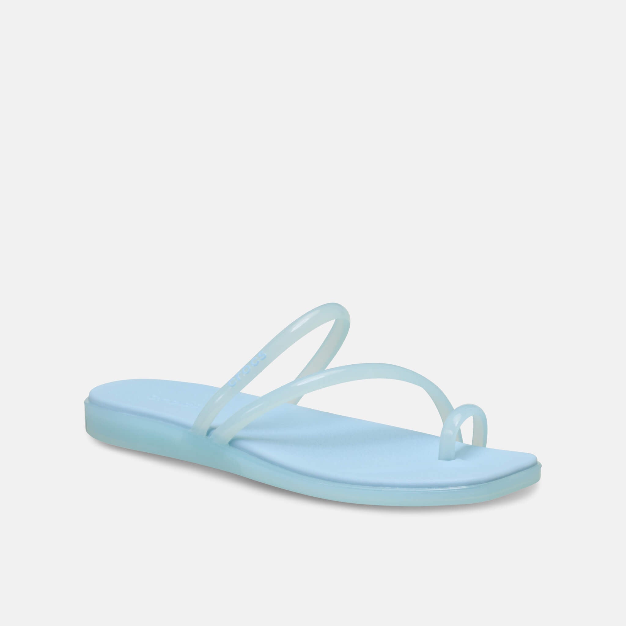 Crocs Miami Jelly Toe Loop Sandal Sky Blue Jelly