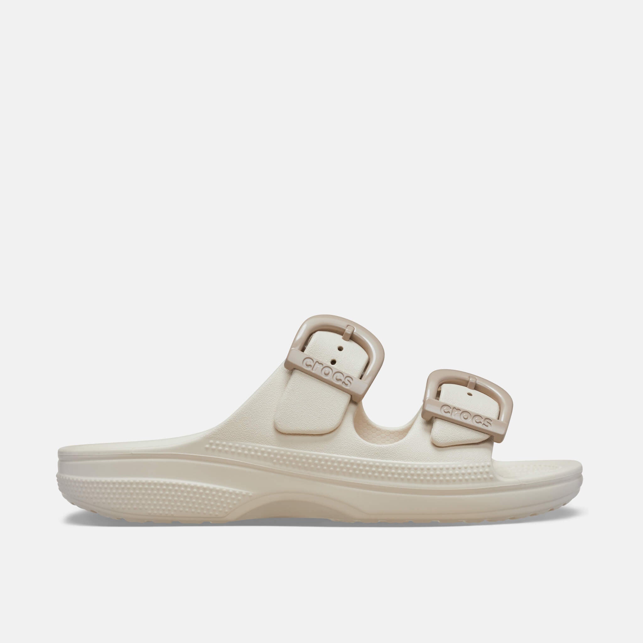 Crocs Saturday Enamel Buckle Sandal Frappe