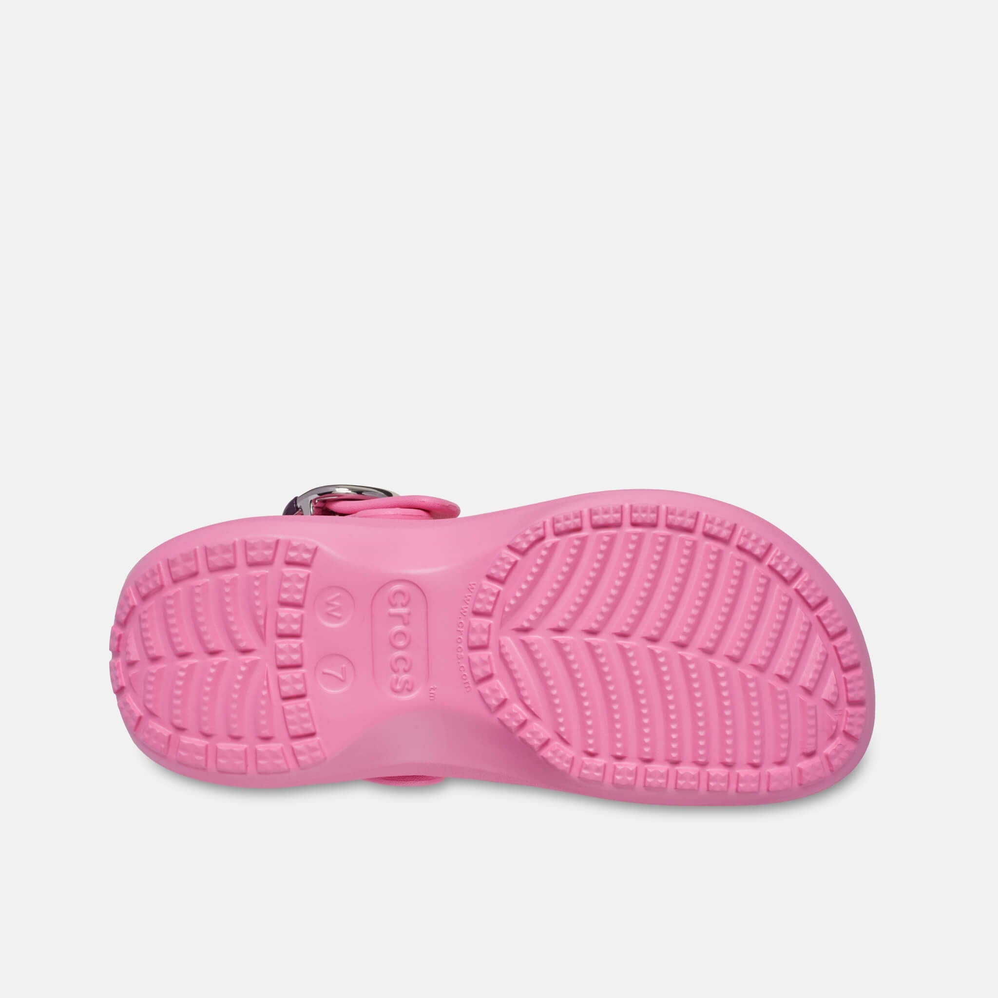 Crocs Classic Platform Buckle Clog Pink Lemonade