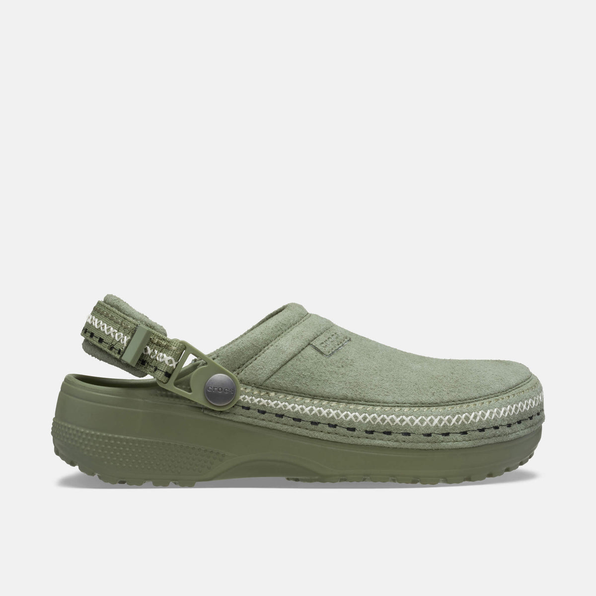 Crocs Classic Crafted Vegan Suede Stitch Cargo
