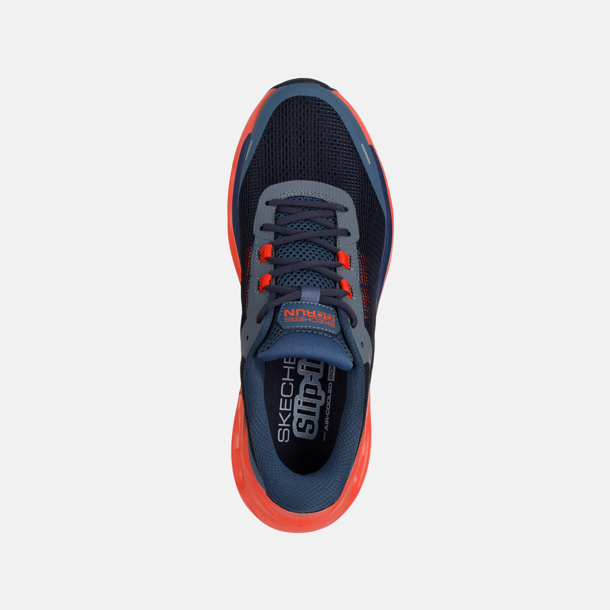 Skechers Max Cushioning Glide Step A Navy/Orange