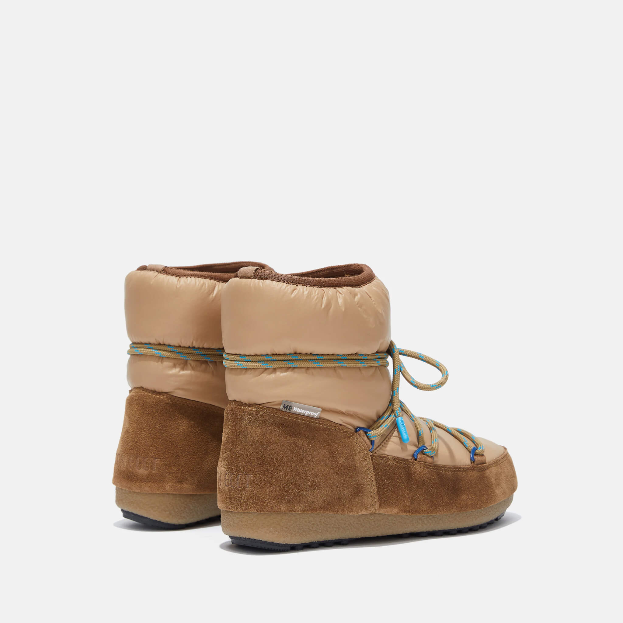 Moon Boot Low Suede Nylon Brown
