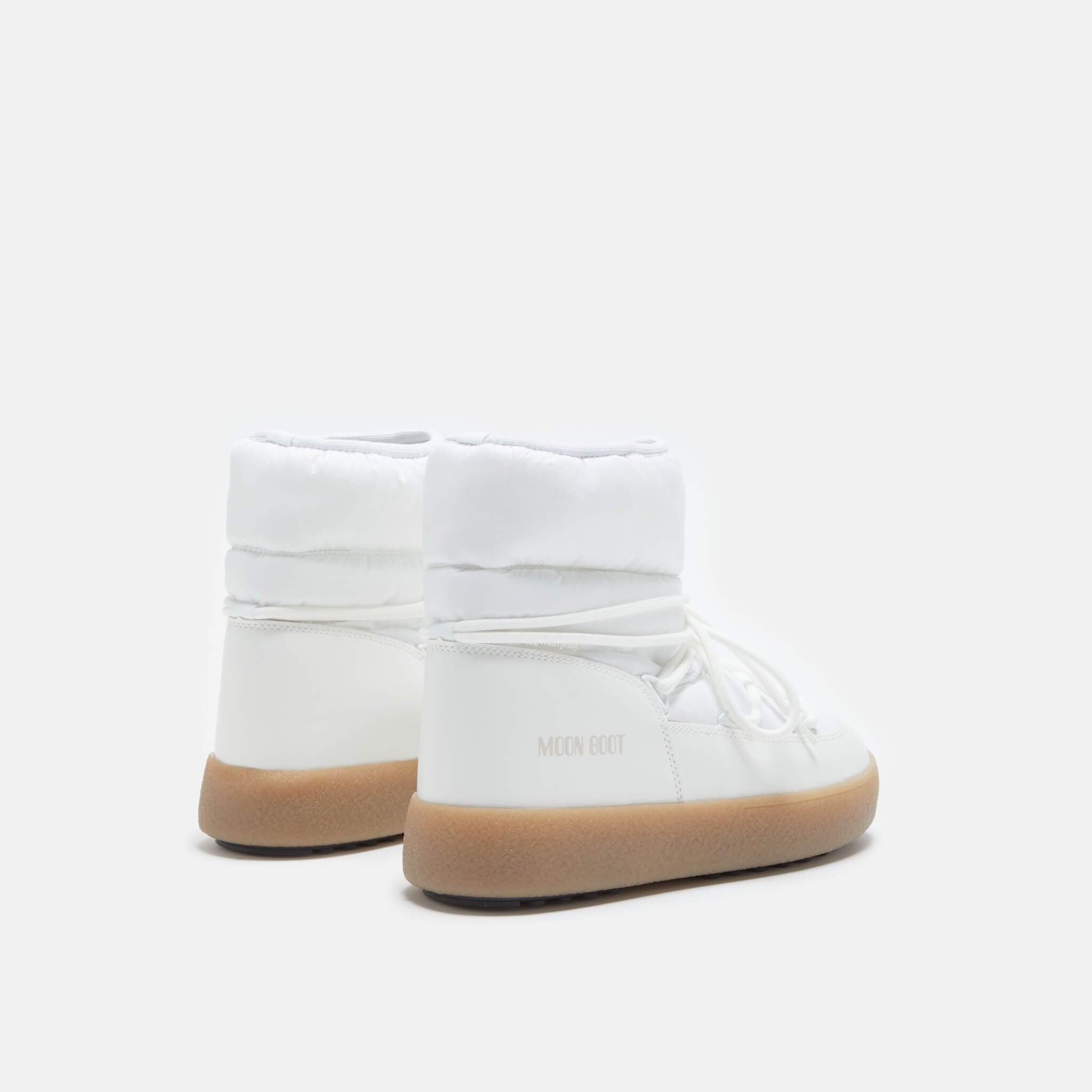 Moon Boot Ltrack Low Nylon Waterproof White