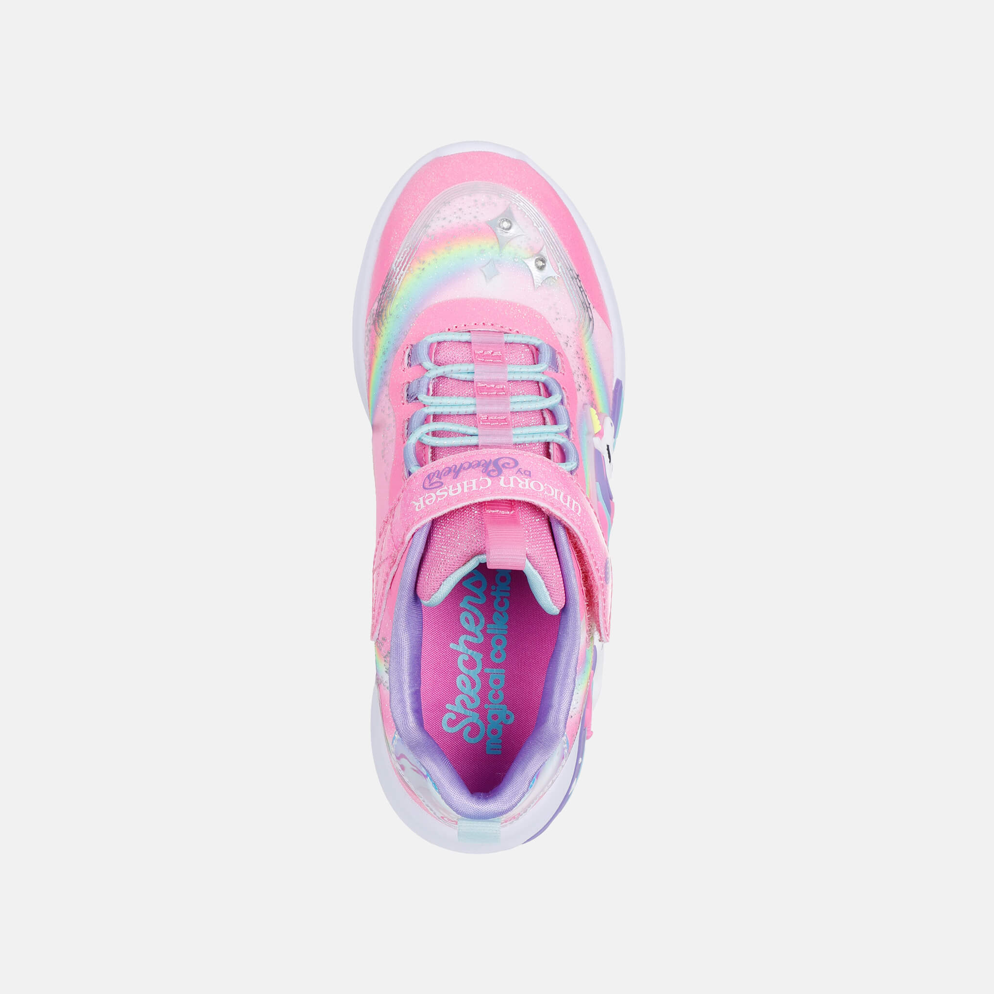 Skechers S Lights Unicorn Chaser Pink/Multi