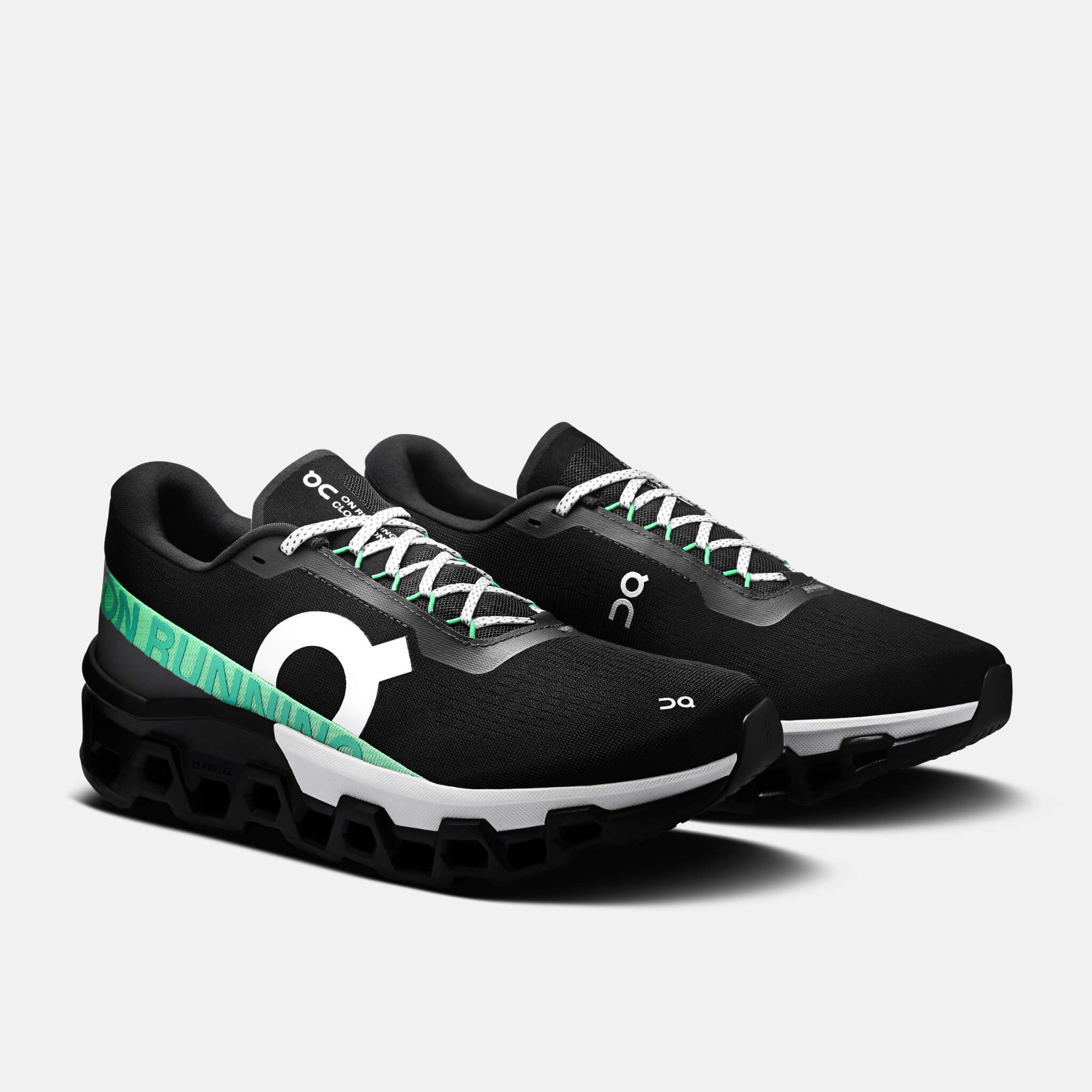 On Cloudmonster 2 Black/Glacier