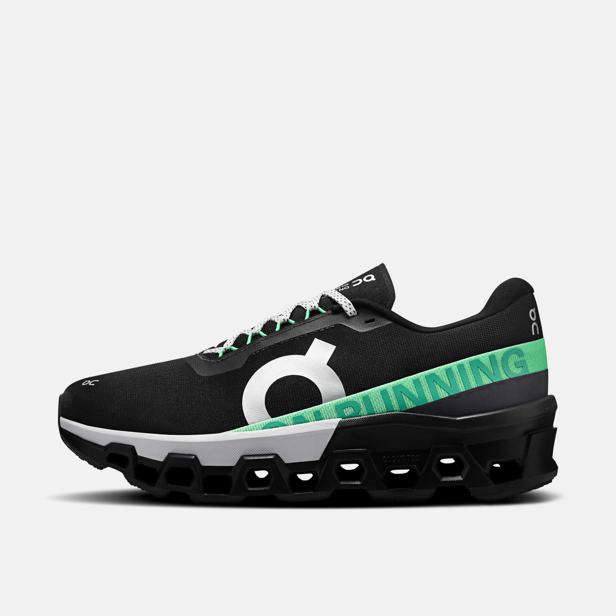 On Cloudmonster 2 Black/Glacier