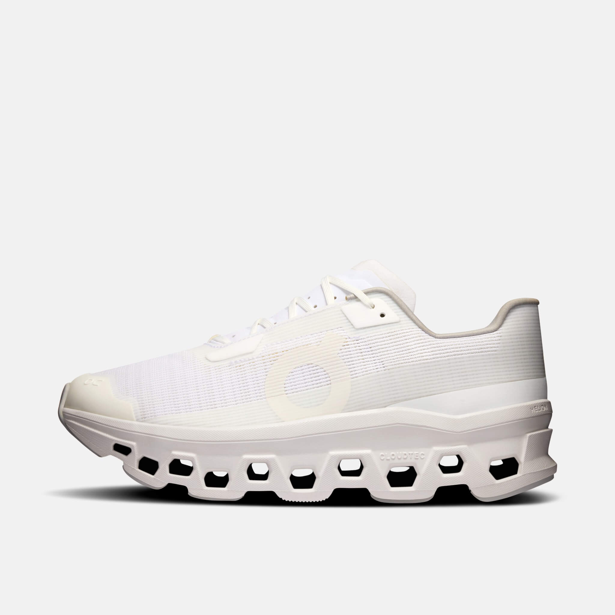 On Cloudmonster Void White/White
