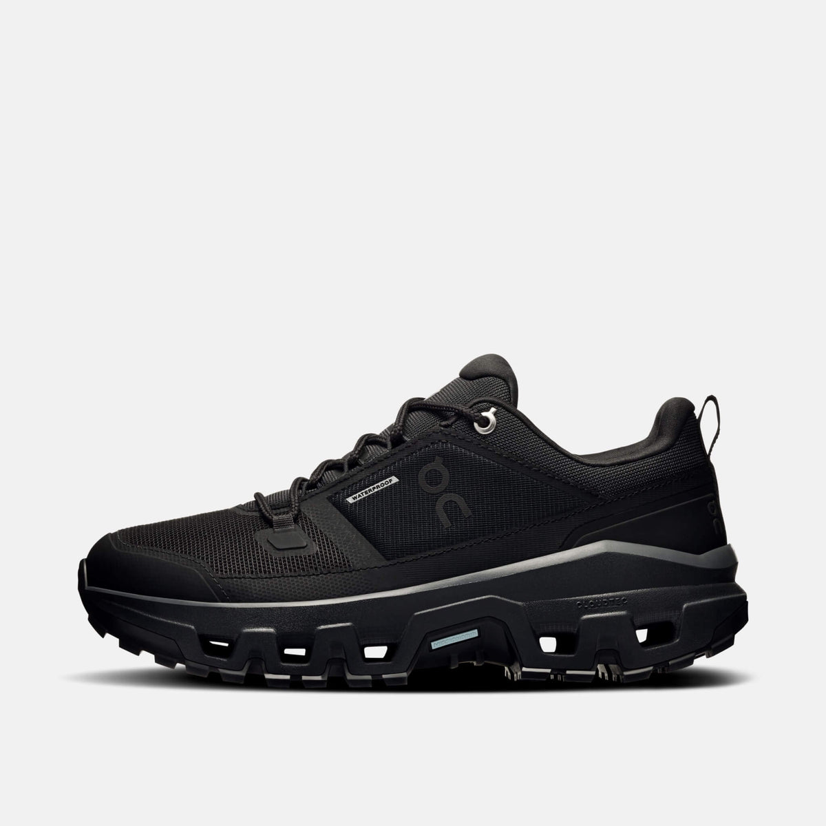 On Cloudrock Low Waterproof Black/Black