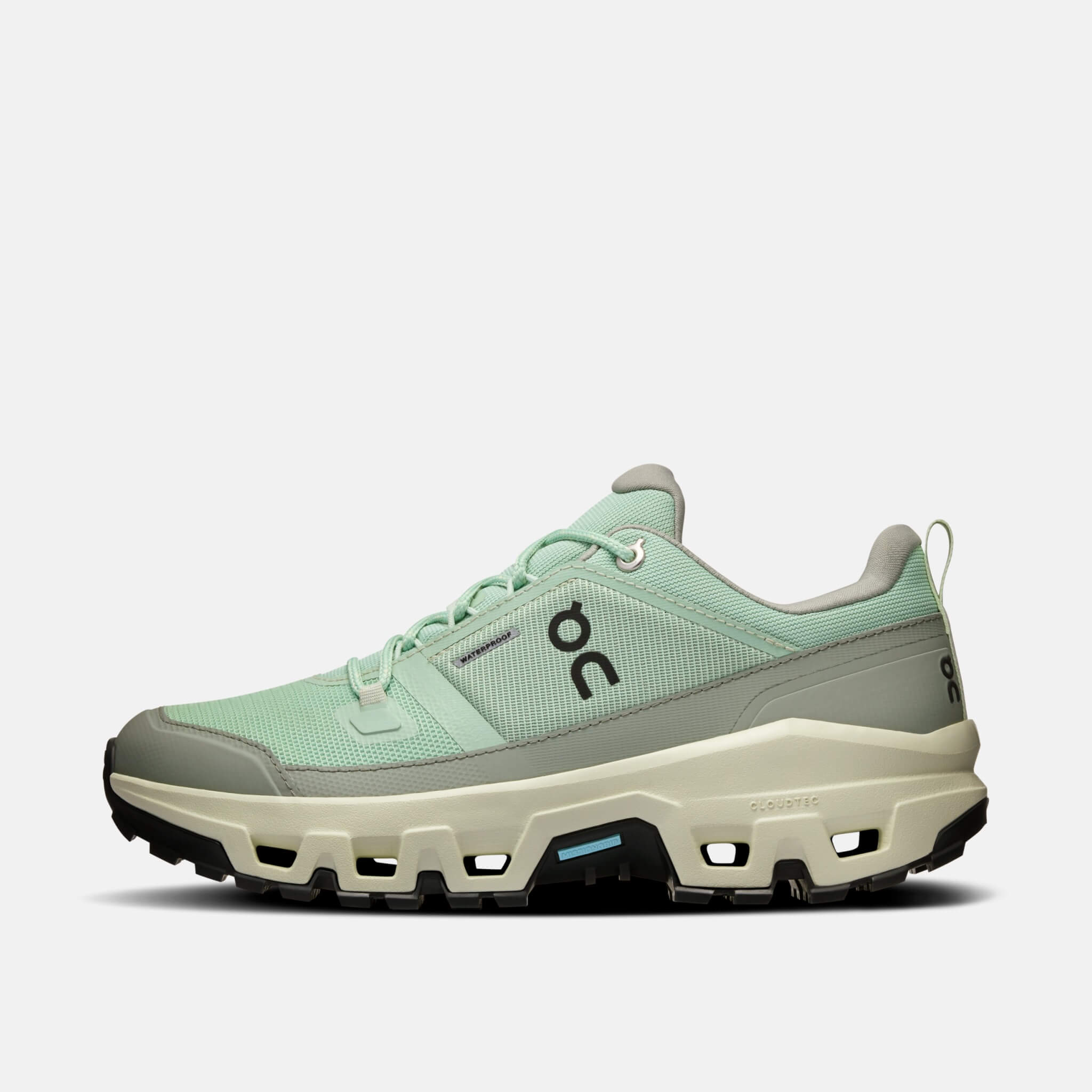 On Cloudrock Low Waterproof Mineral/Aloe