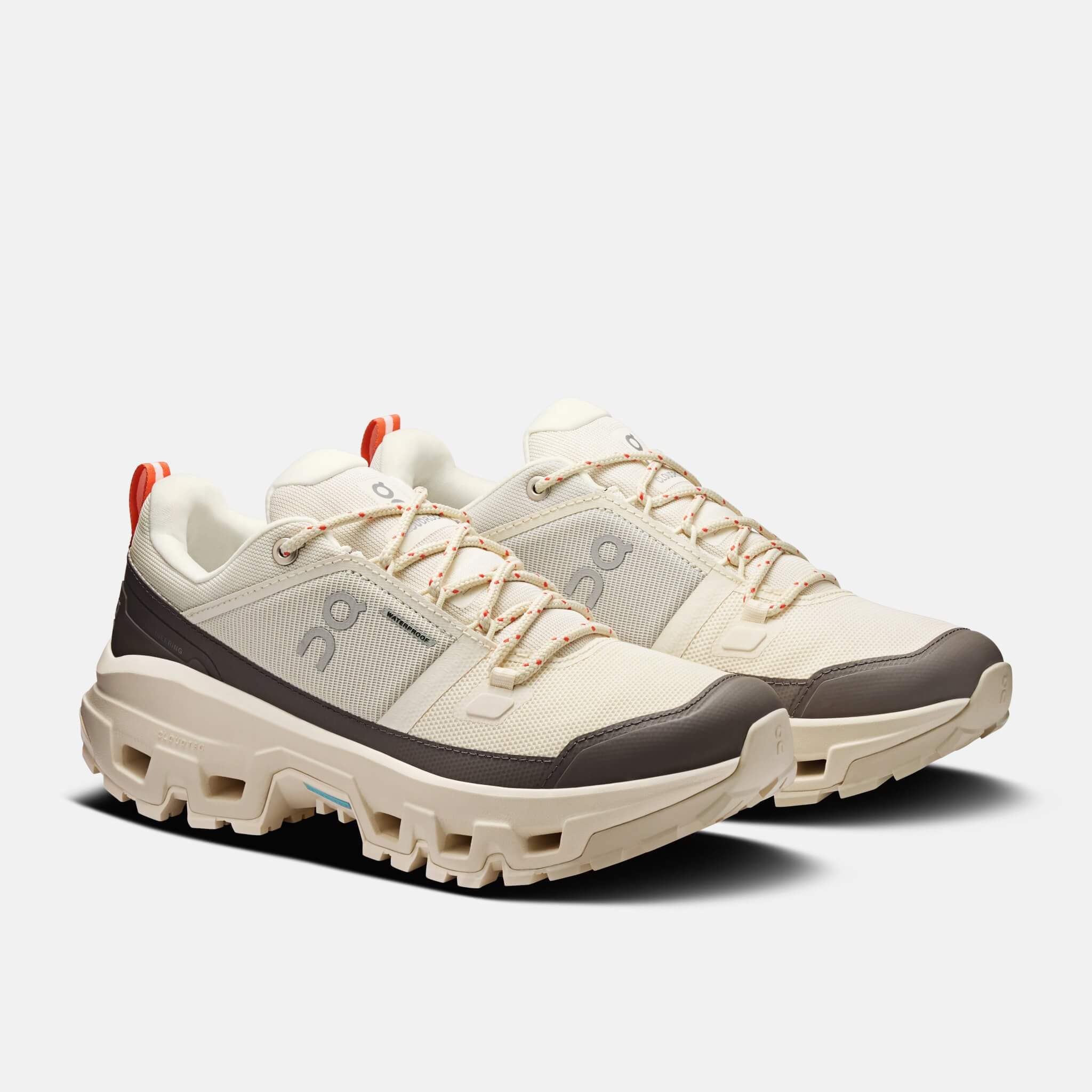 On Cloudrock Low Waterproof Ivory/Ivory