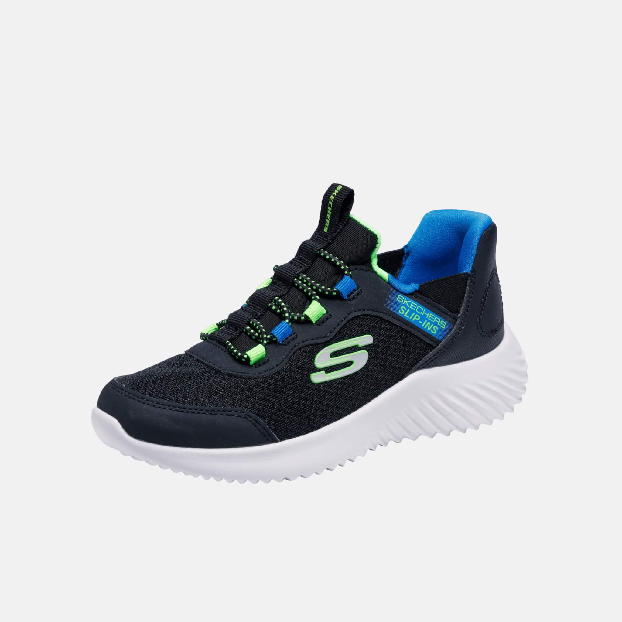 Skechers Bounder Brisk Burst Black/Blue