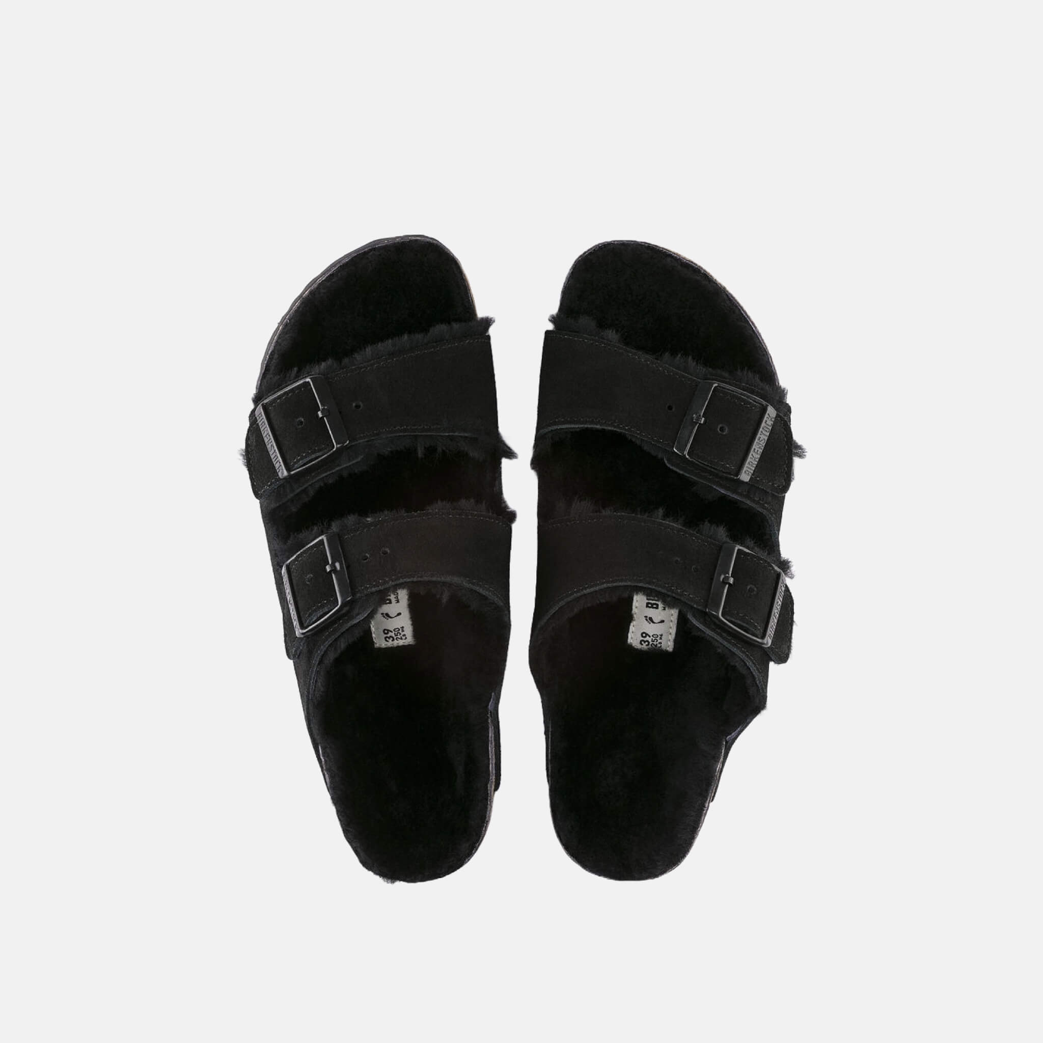 Birkenstock Arizona Shearling Suede Leather