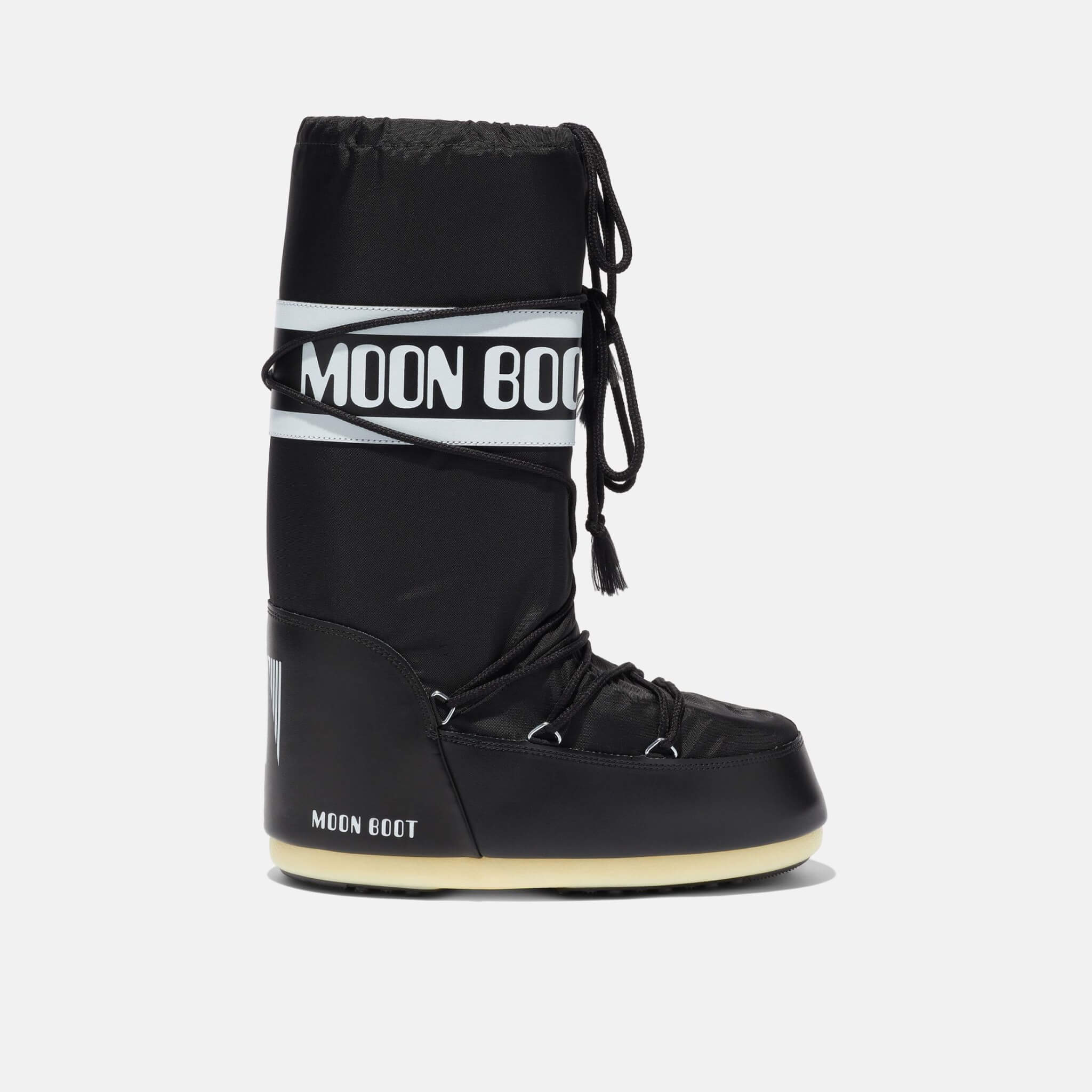 Moon Boot Icon Nylon Black