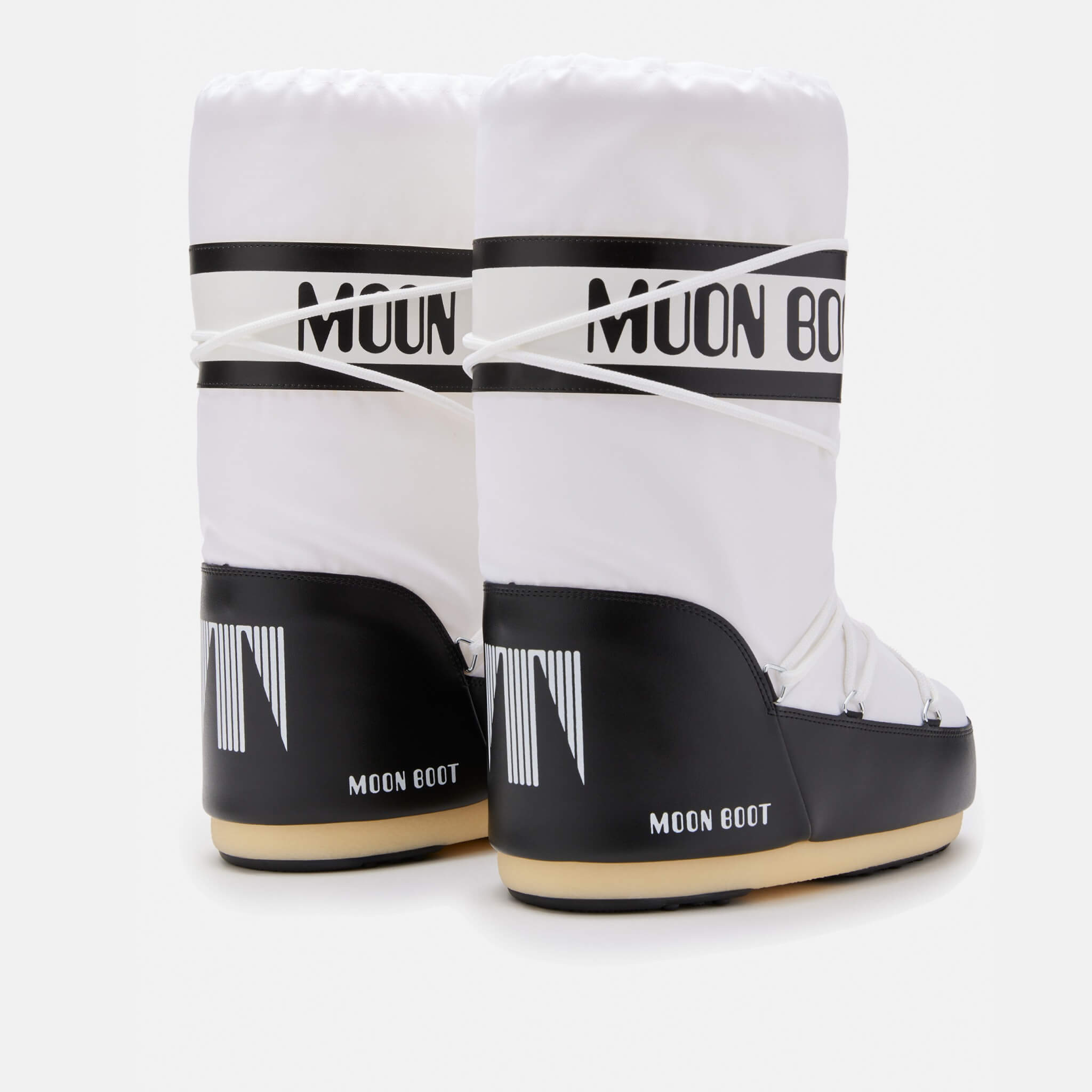 Moon Boot Icon Nylon White/Black