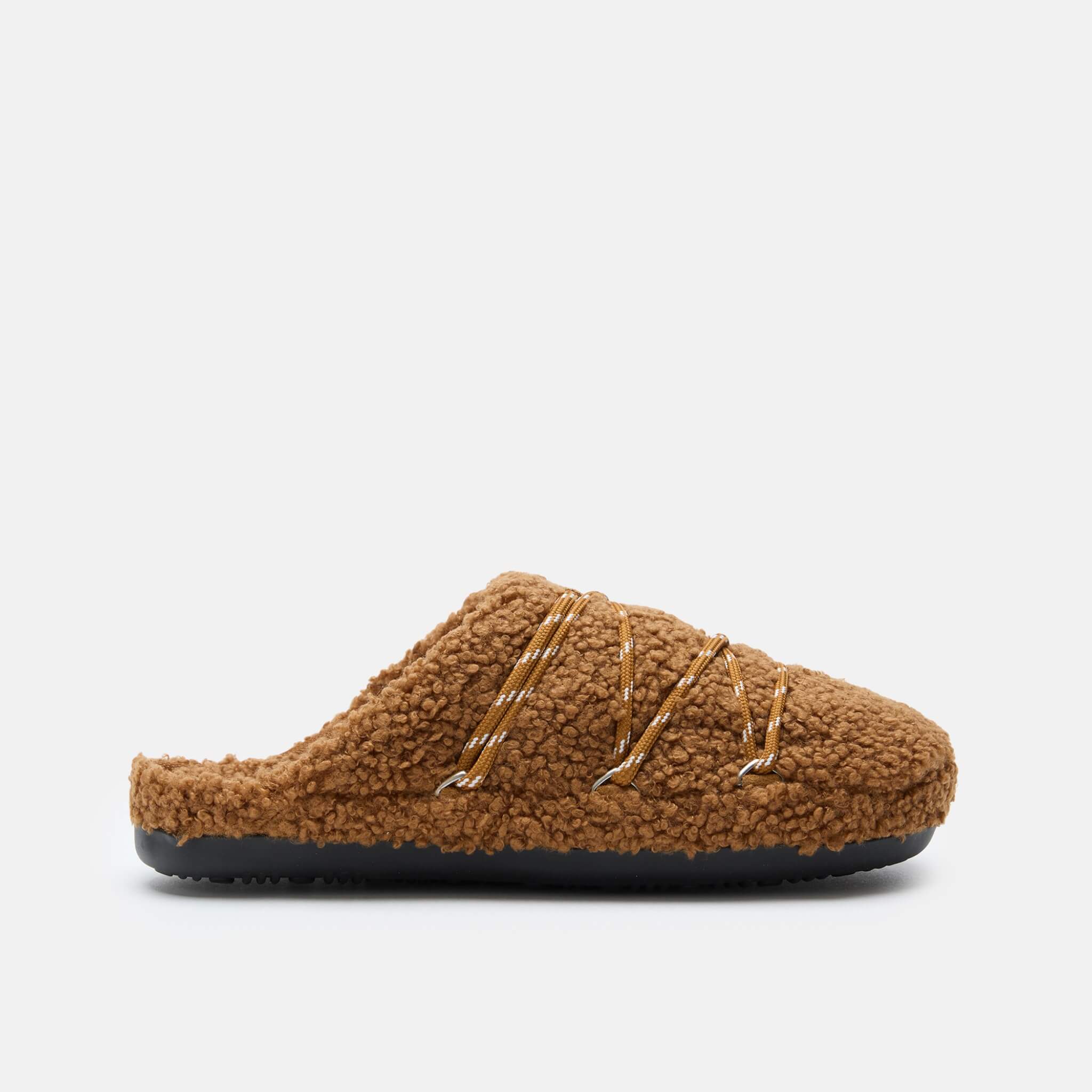 Moon Boot Teddy Slipper Brown