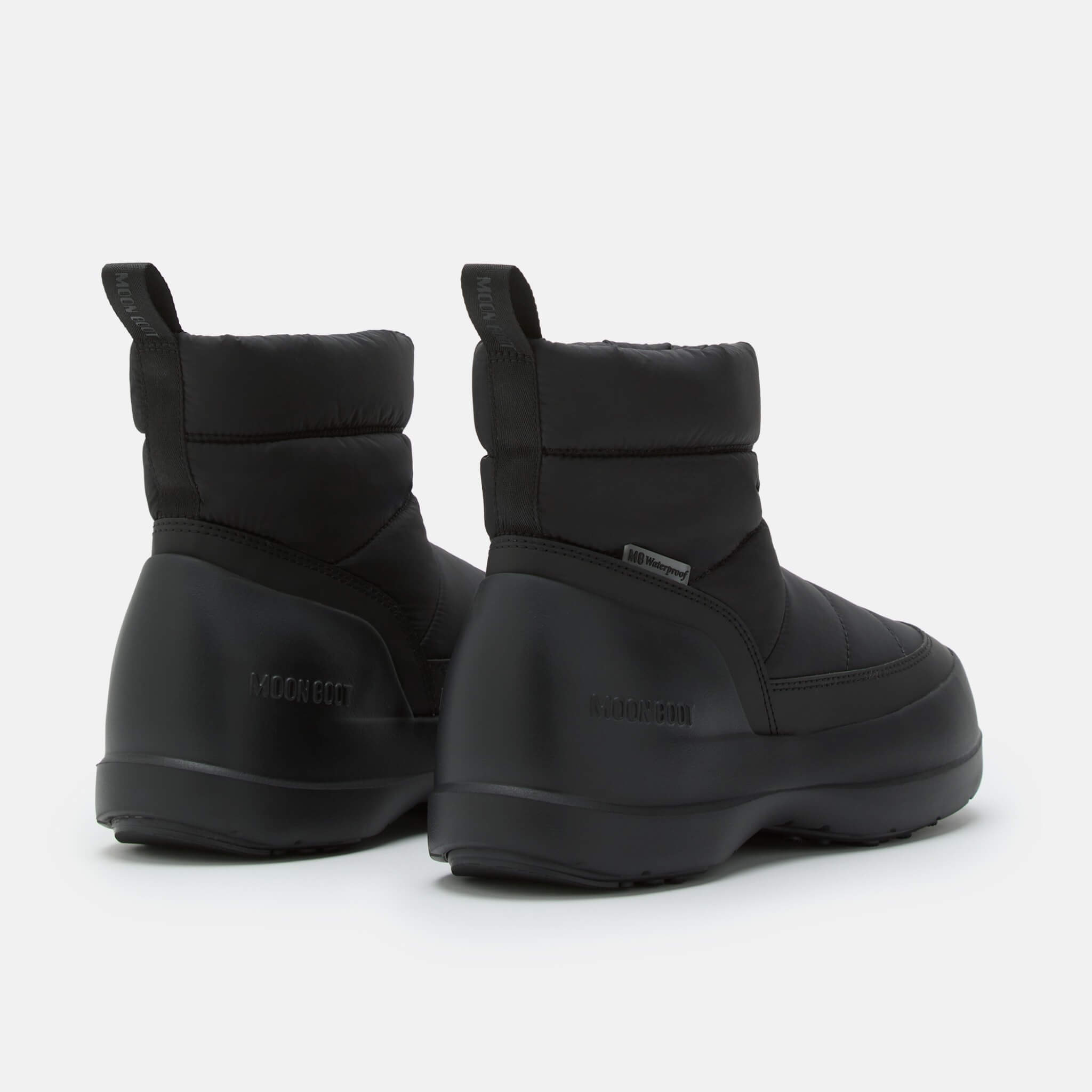 Moon Boot Mezzaluna Puffy Waterproof Black