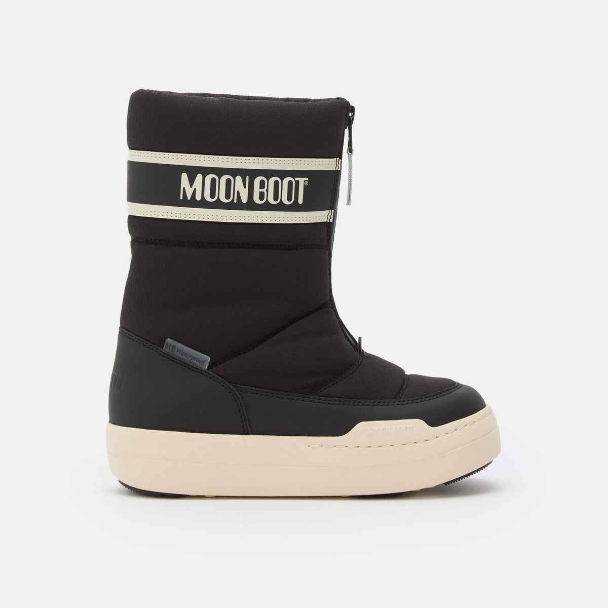 Moon Boot JR Park Zip High Waterproof Black
