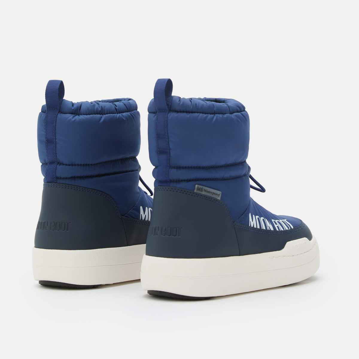 Moon Boot JR Park Zip High Waterproof Blue