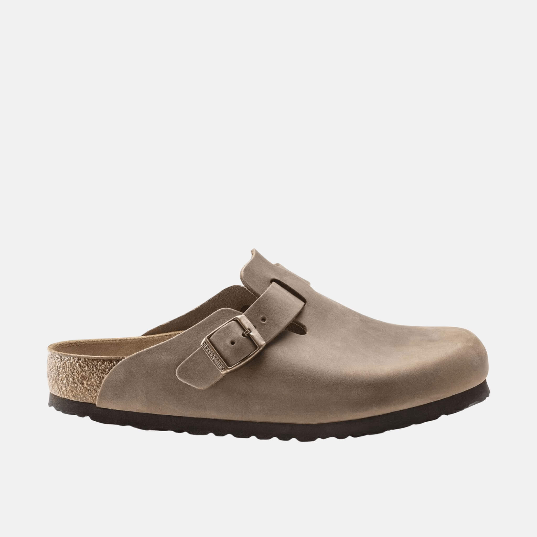 Birkenstock Boston Natural Leather Oiled Regular