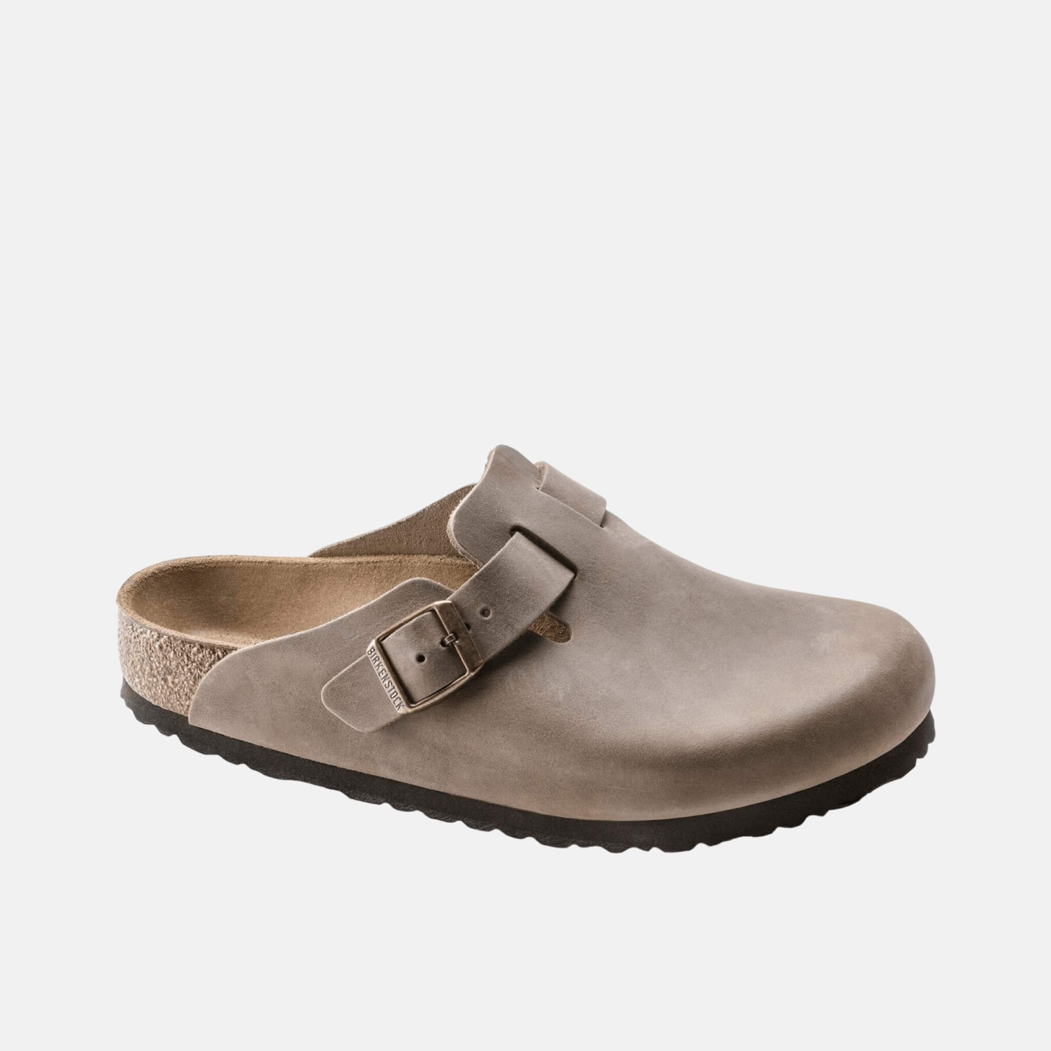Birkenstock Boston Natural Leather Oiled Regular