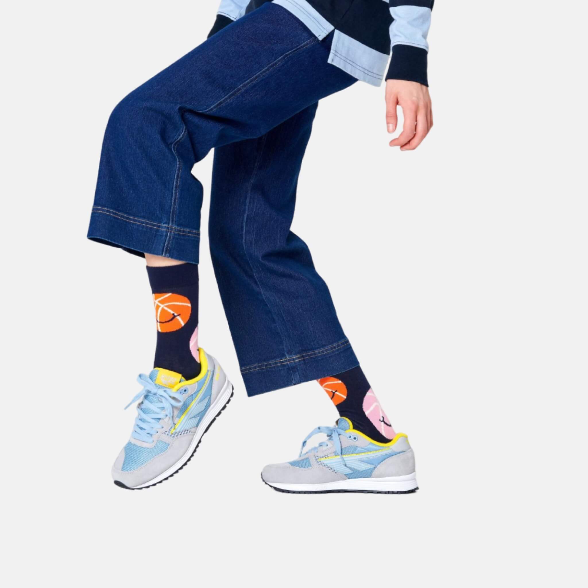 Happy Socks Balls Blue Sock