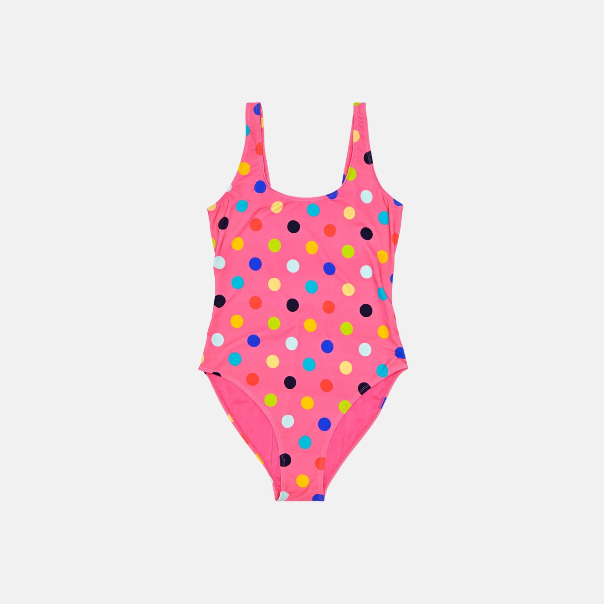 Happy Socks Big Dot Pink Swimsuit