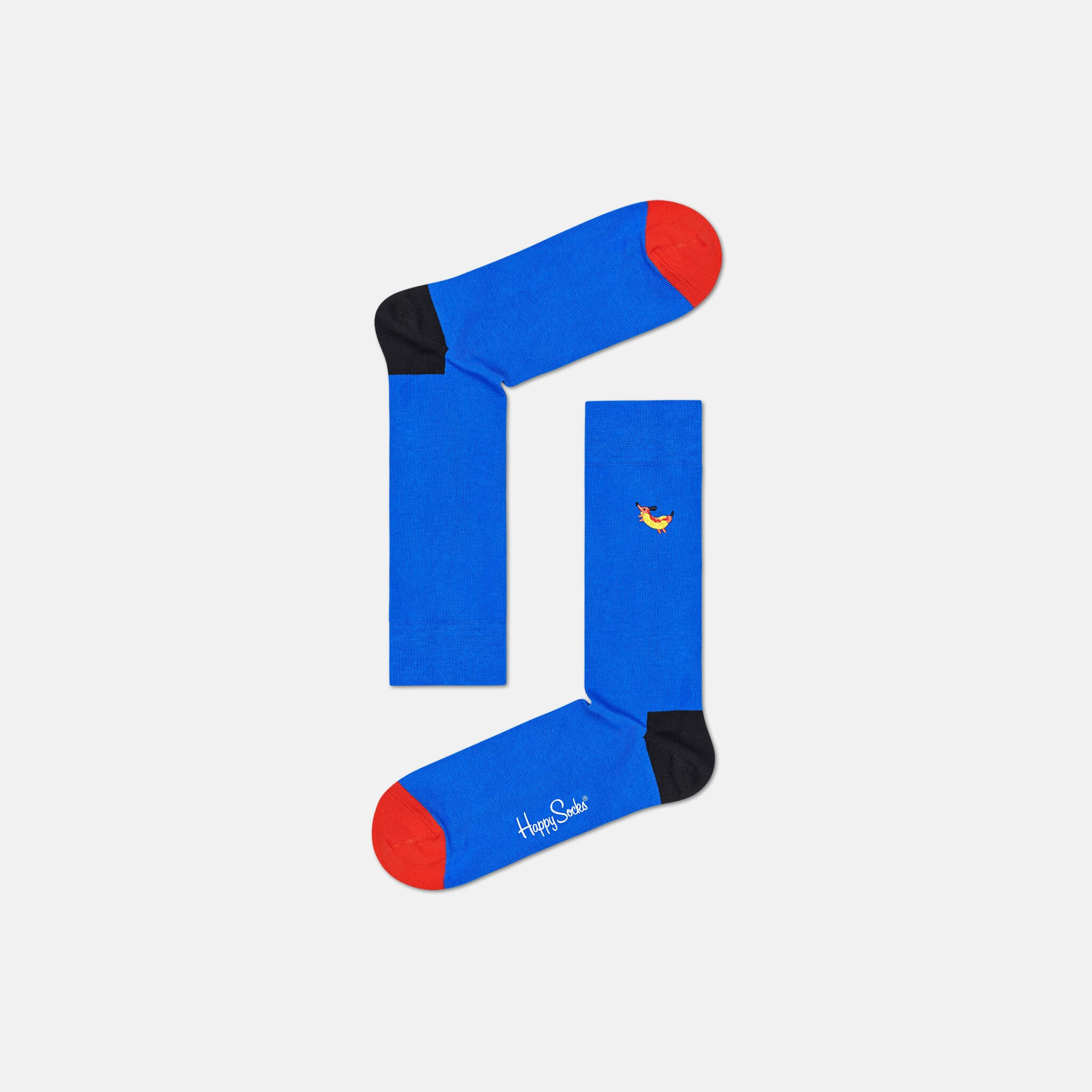 Happy Socks Hot Dog Dog Blue Sock
