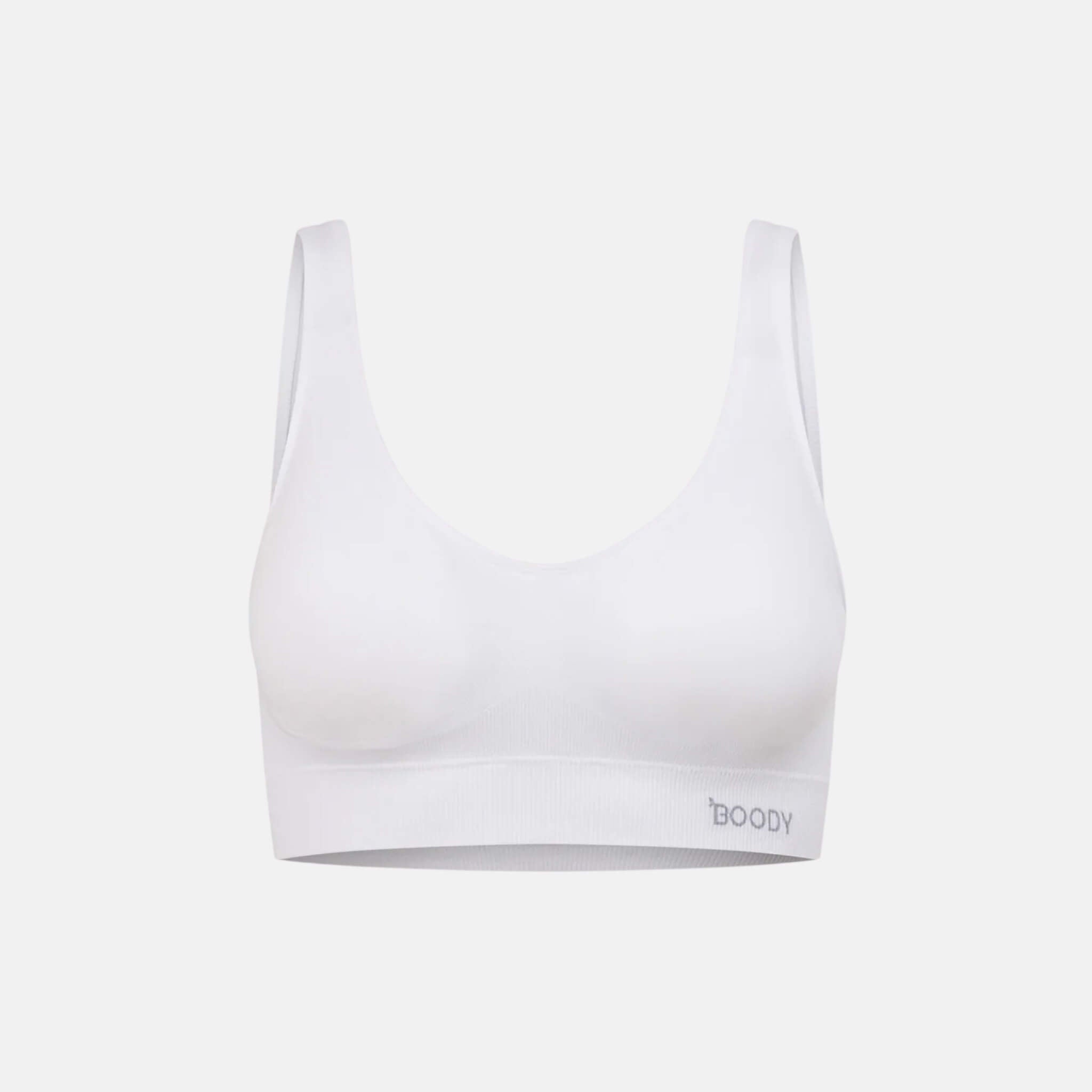 Boody Padded Shaper Bra White