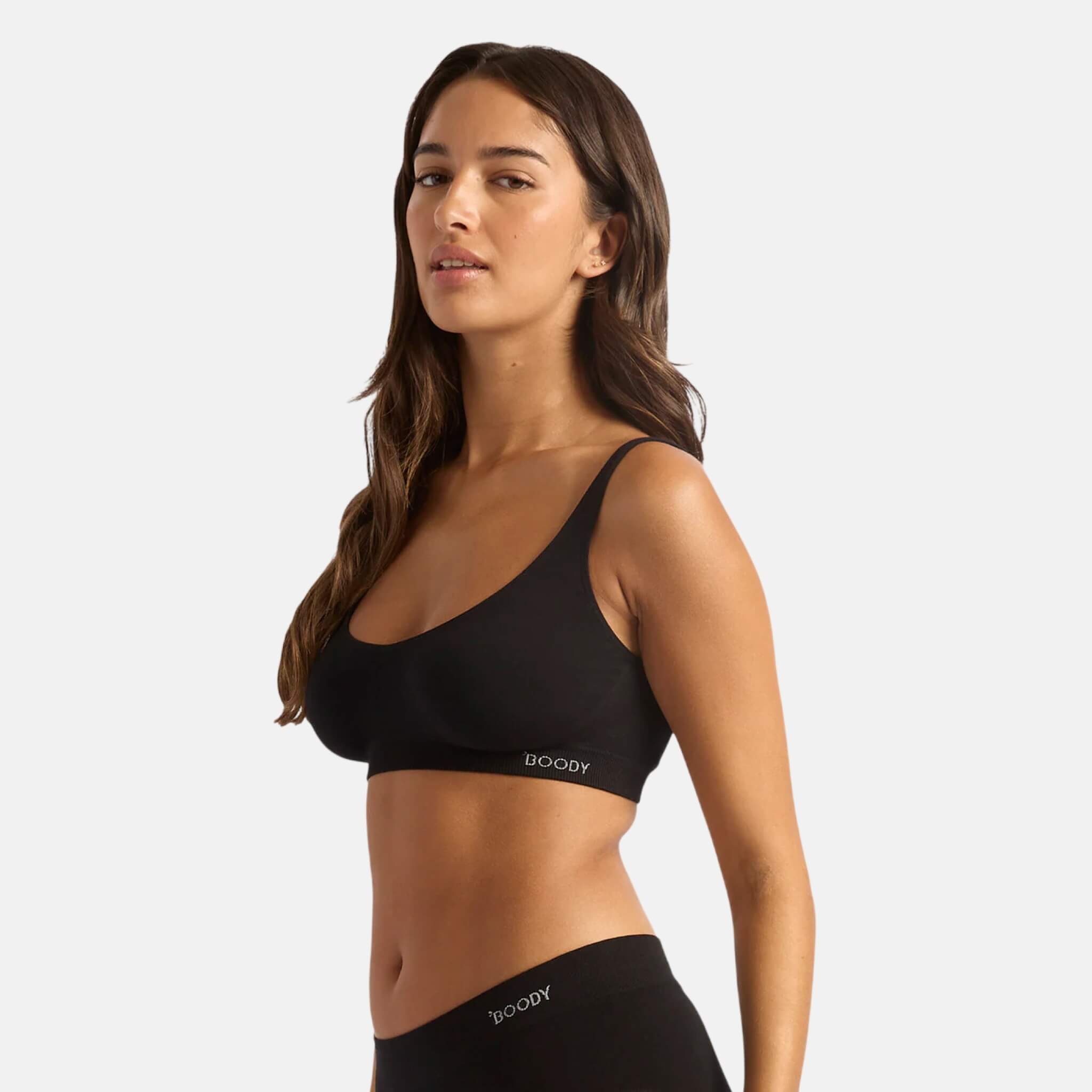 Boody Shaper Bra Black