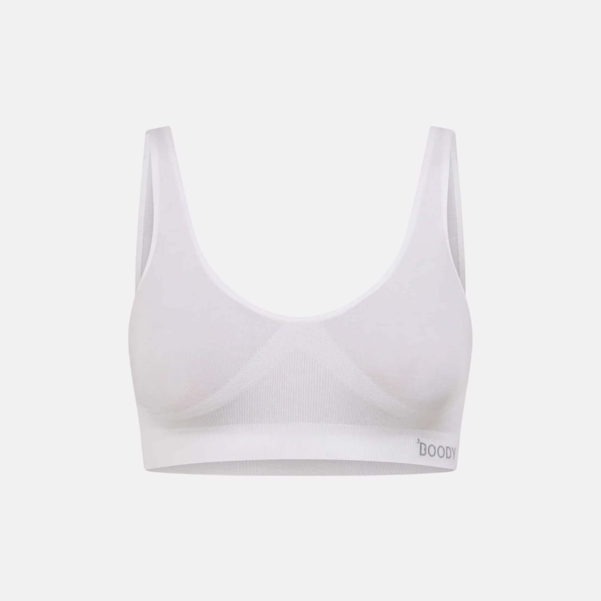 Boody Shaper Bra White