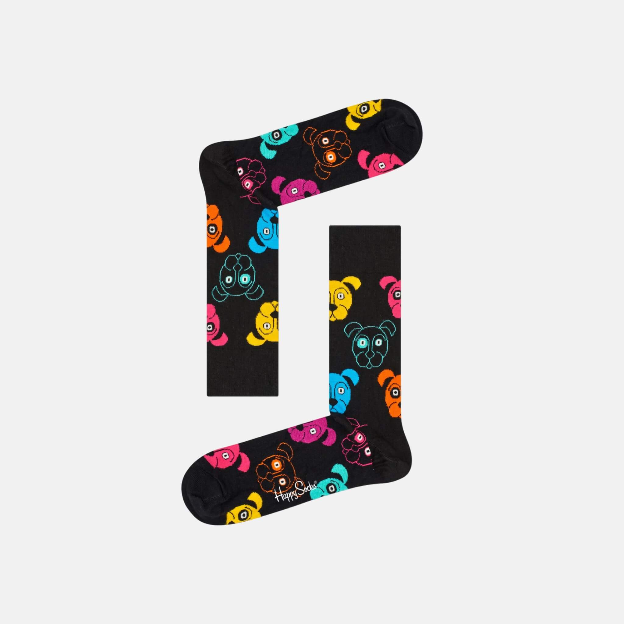 Happy Socks Animal Black Sock