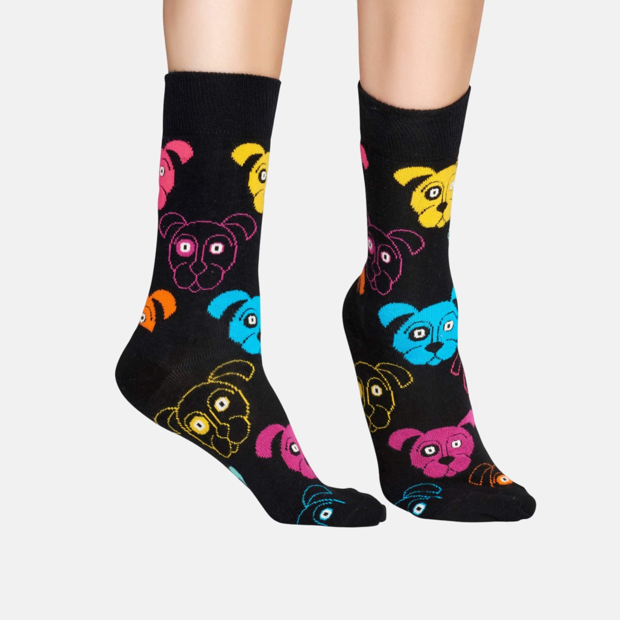 Happy Socks Animal Black Sock