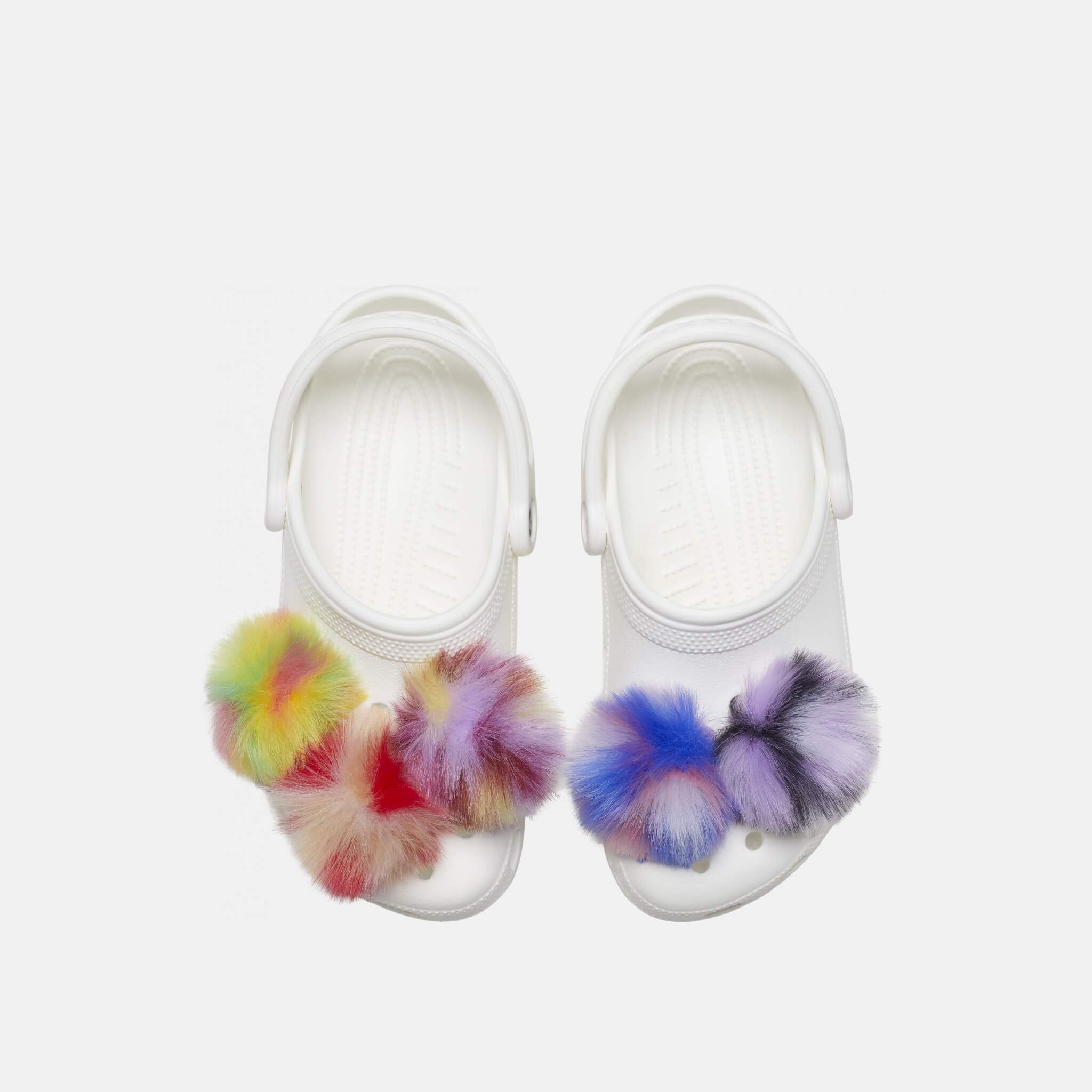 Jibbitz Charms Dyed Puff 5-Pack