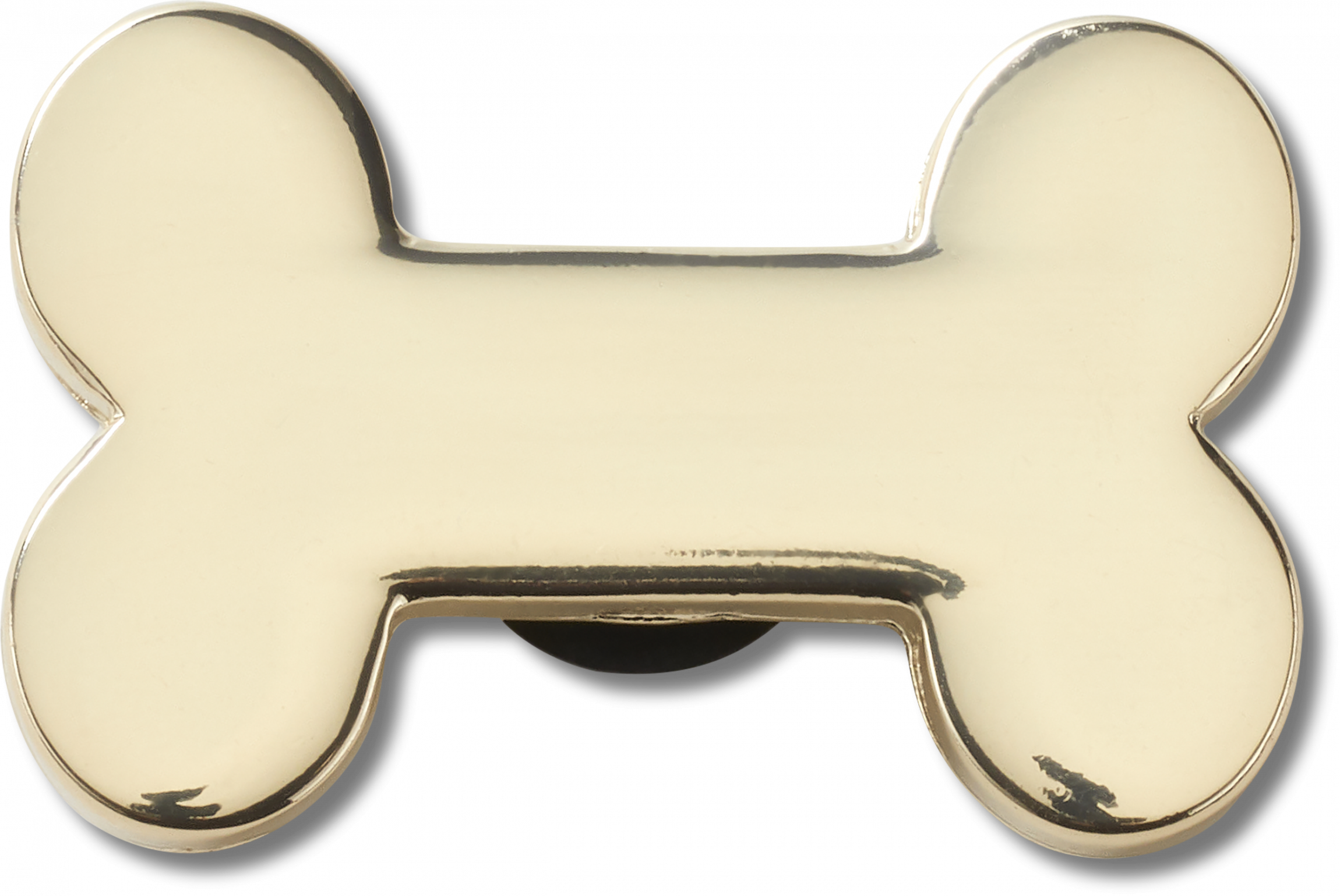 Jibbitz Charms Gold Dog Bone