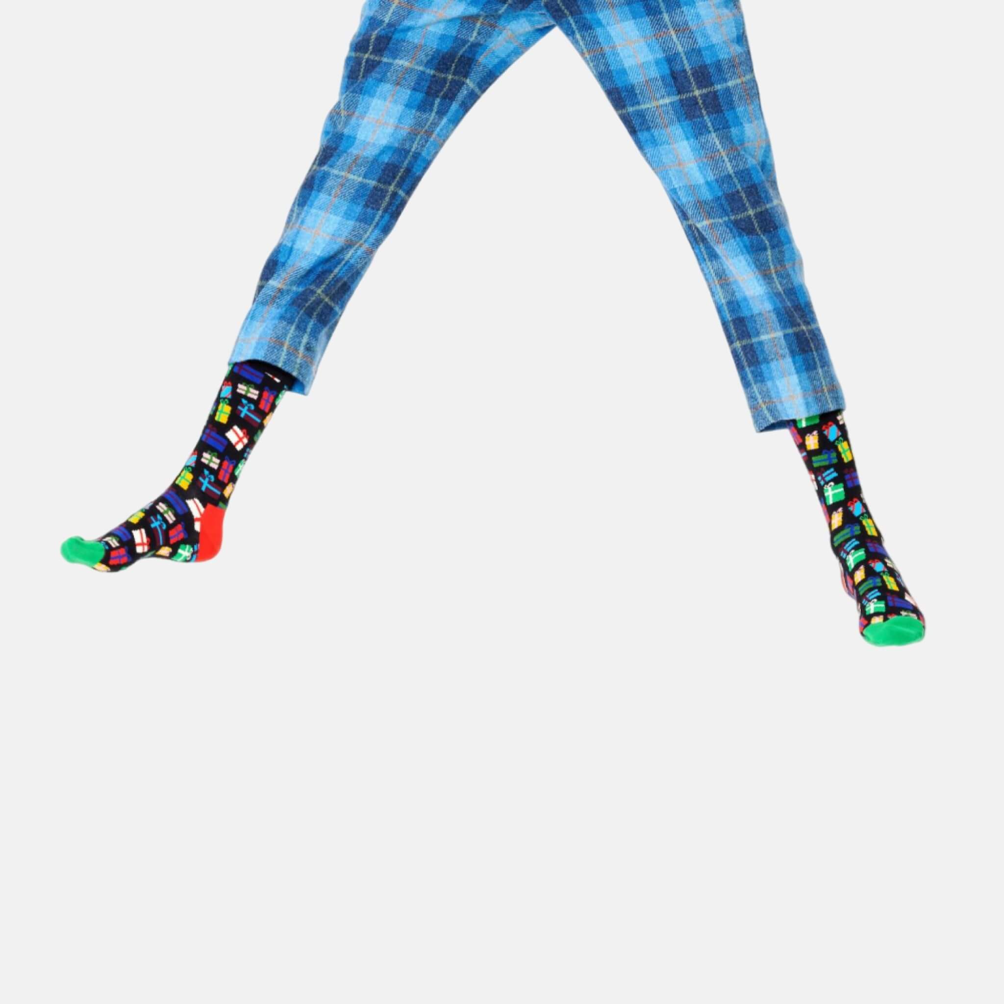 Happy Socks Gift Bonanza Black Sock