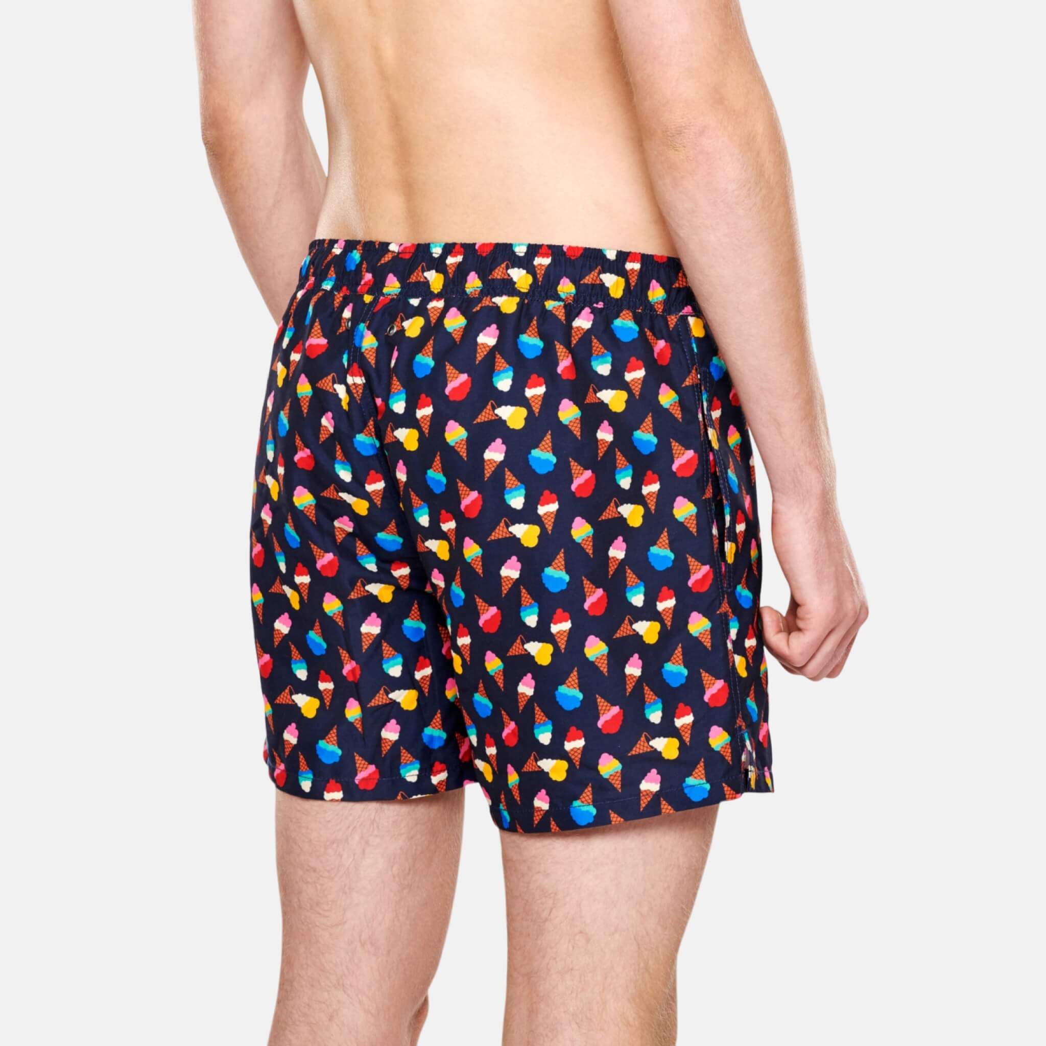 Happy Socks Ice Cream Blue Swim Shorts