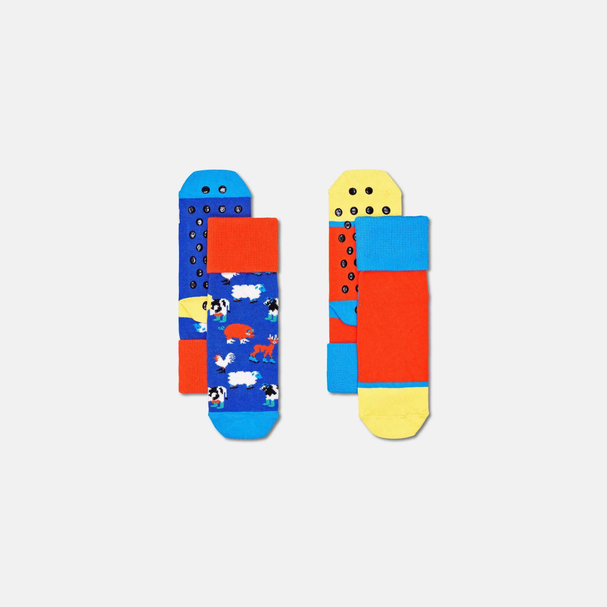 Happy Socks Kids Farmcrew Socks 2-Pack