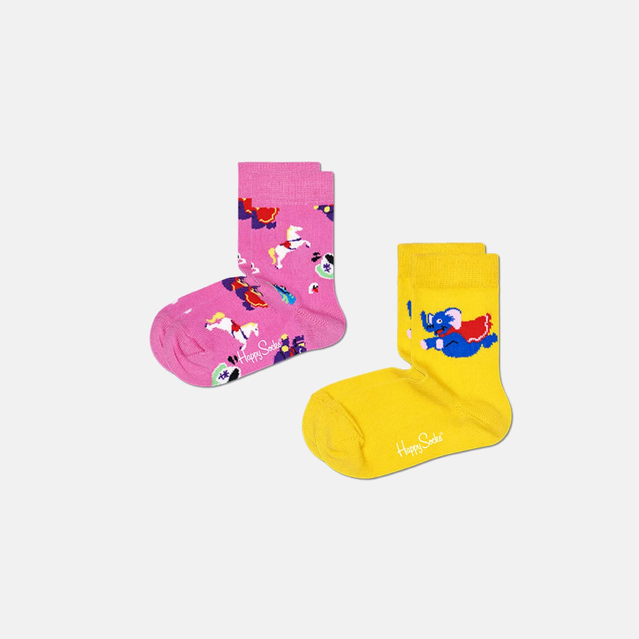 Happy Socks Kids Fun Fair Socks 2-Pack
