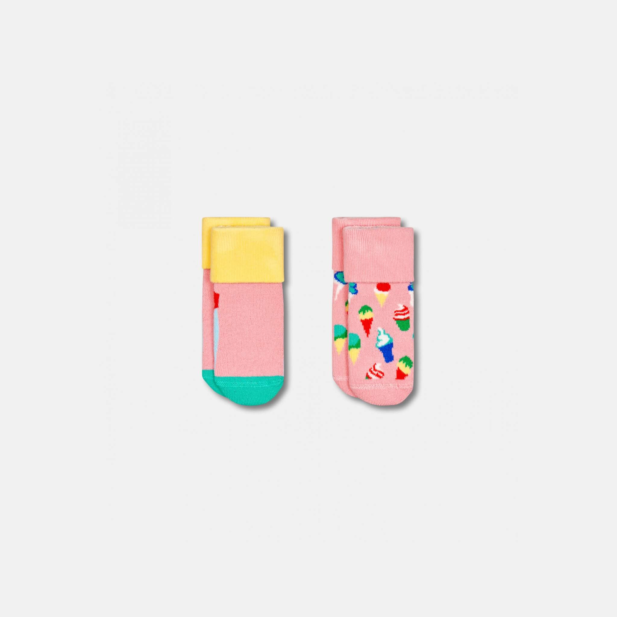 Happy Socks Kids Ice Cream Socks 2-Pack