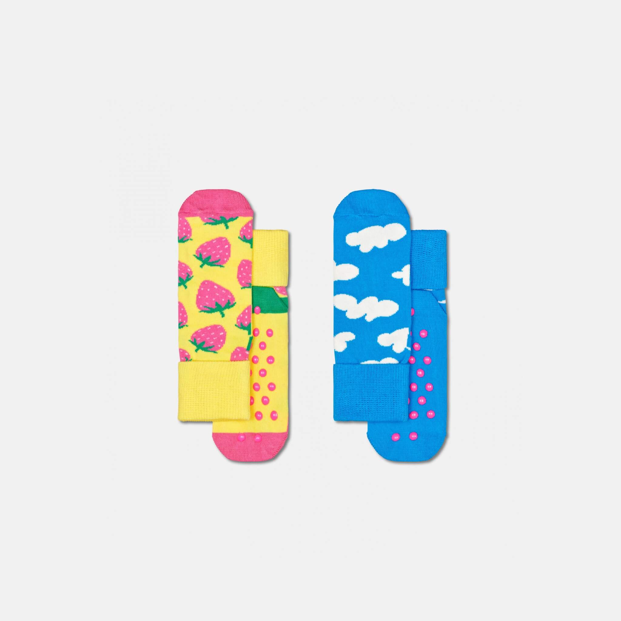 Happy Socks Kids Strawberry Socks 3-Pack
